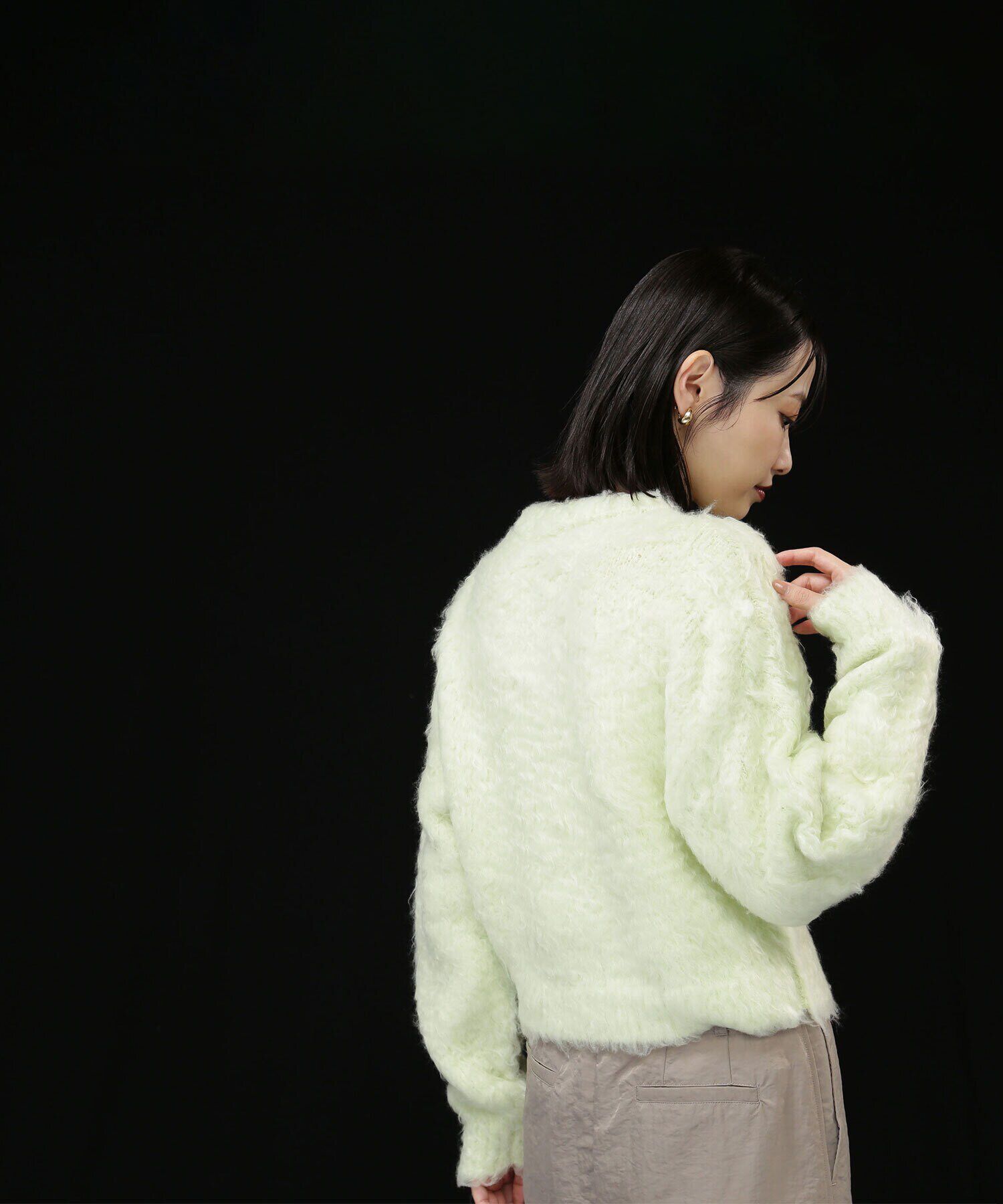  「フェザーニットカーディガン」|ニット・セーター|