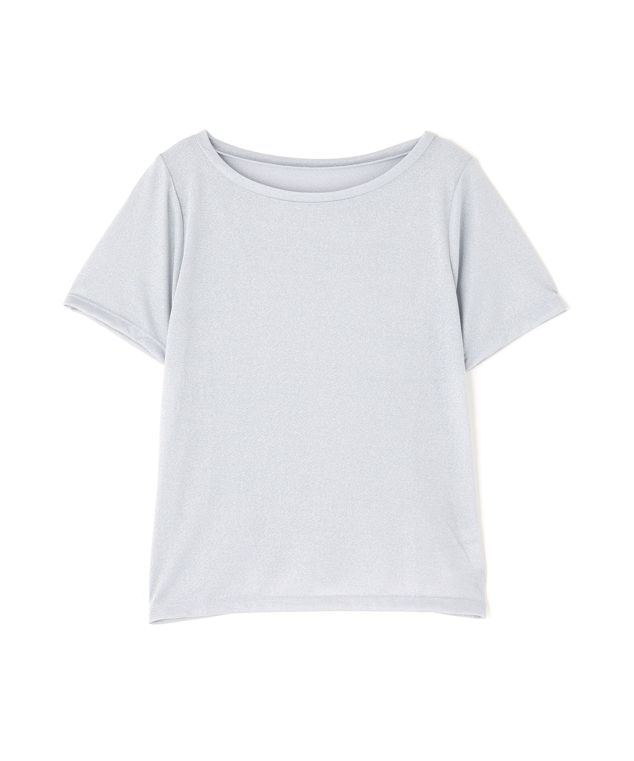  「ラメボートネックカットソー」|Tシャツ・カットソー|