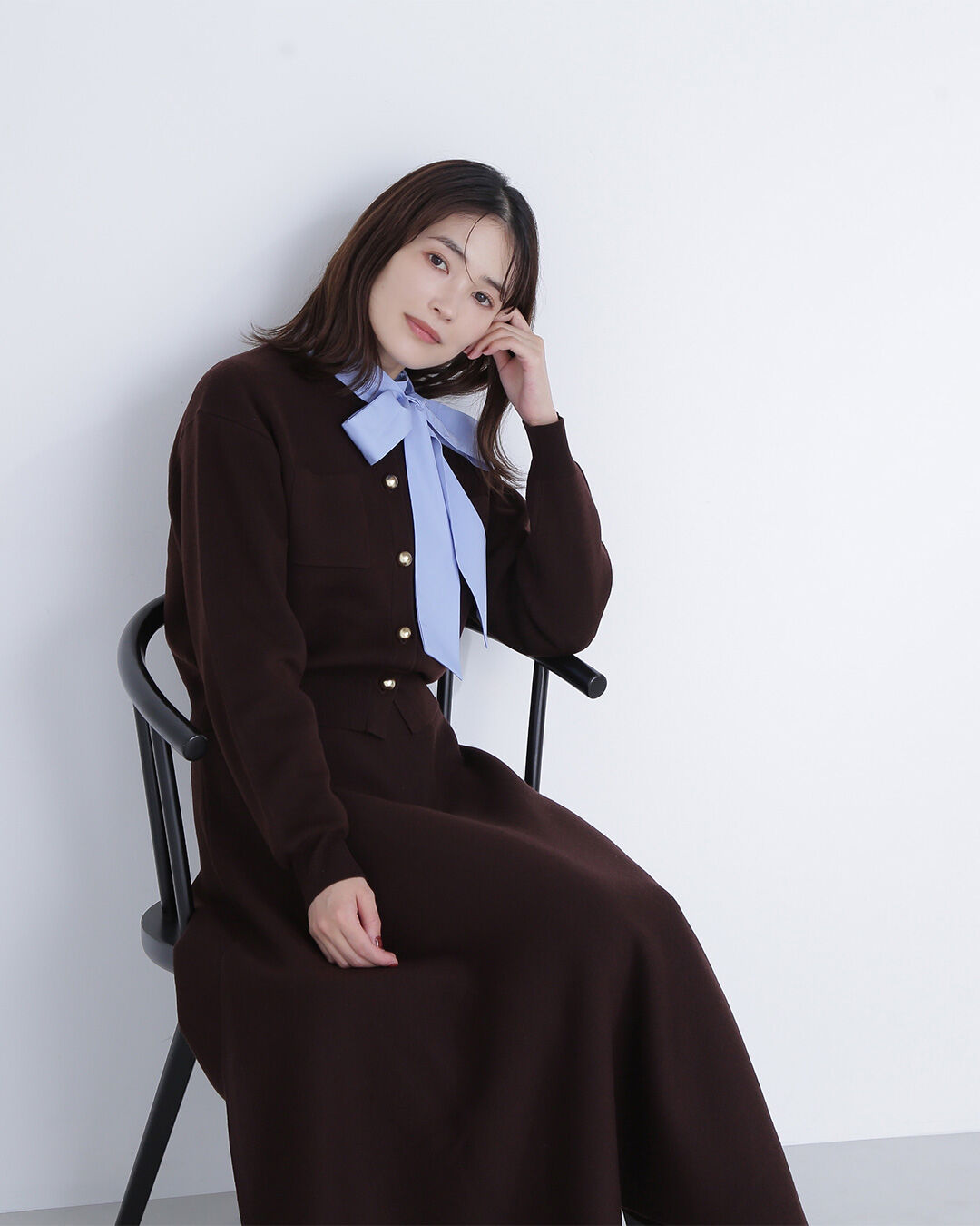  「ダブルフェイスニットセットアップ」|ワンピース|