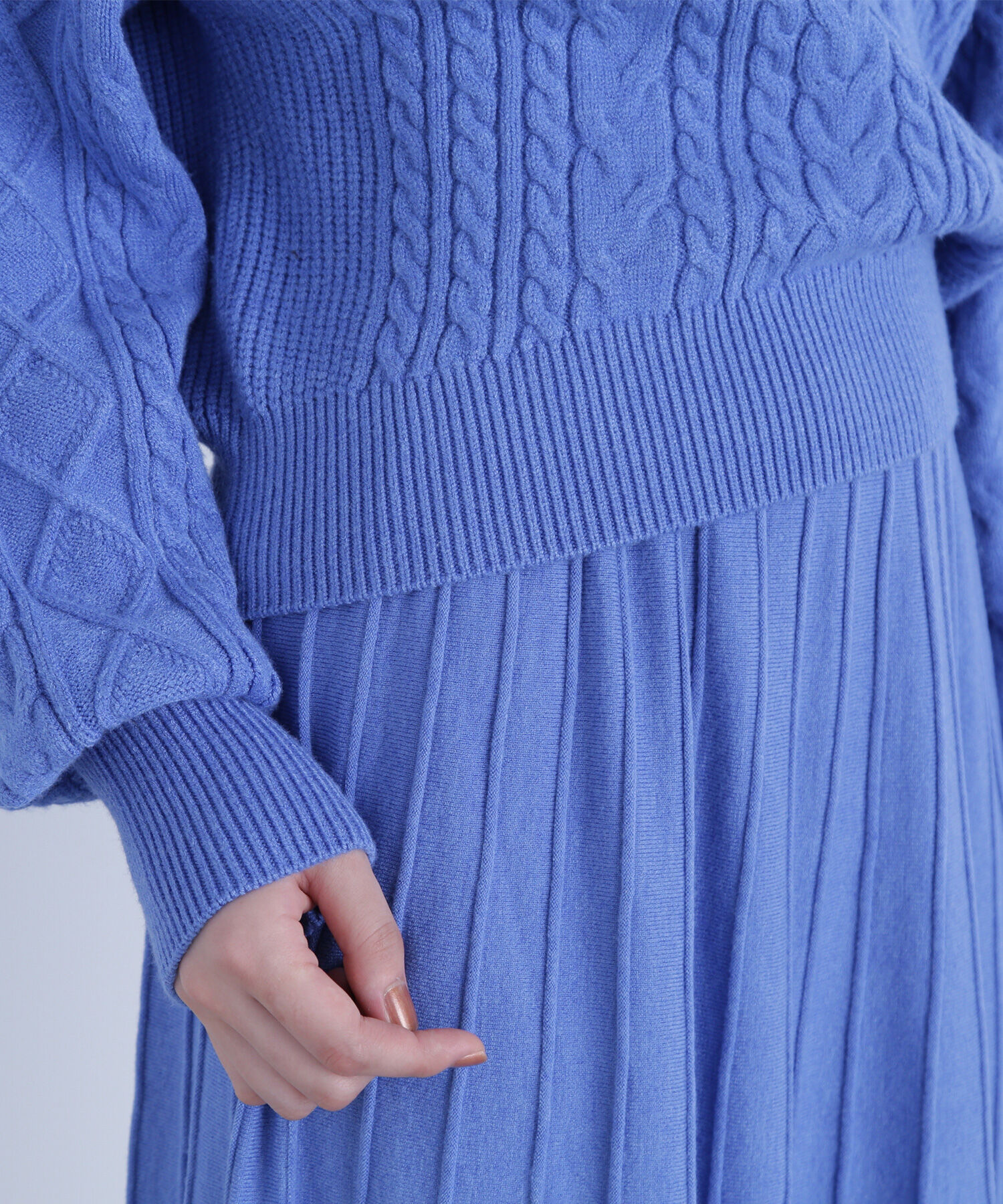  「ケーブルニットセットアップ」|ワンピース|