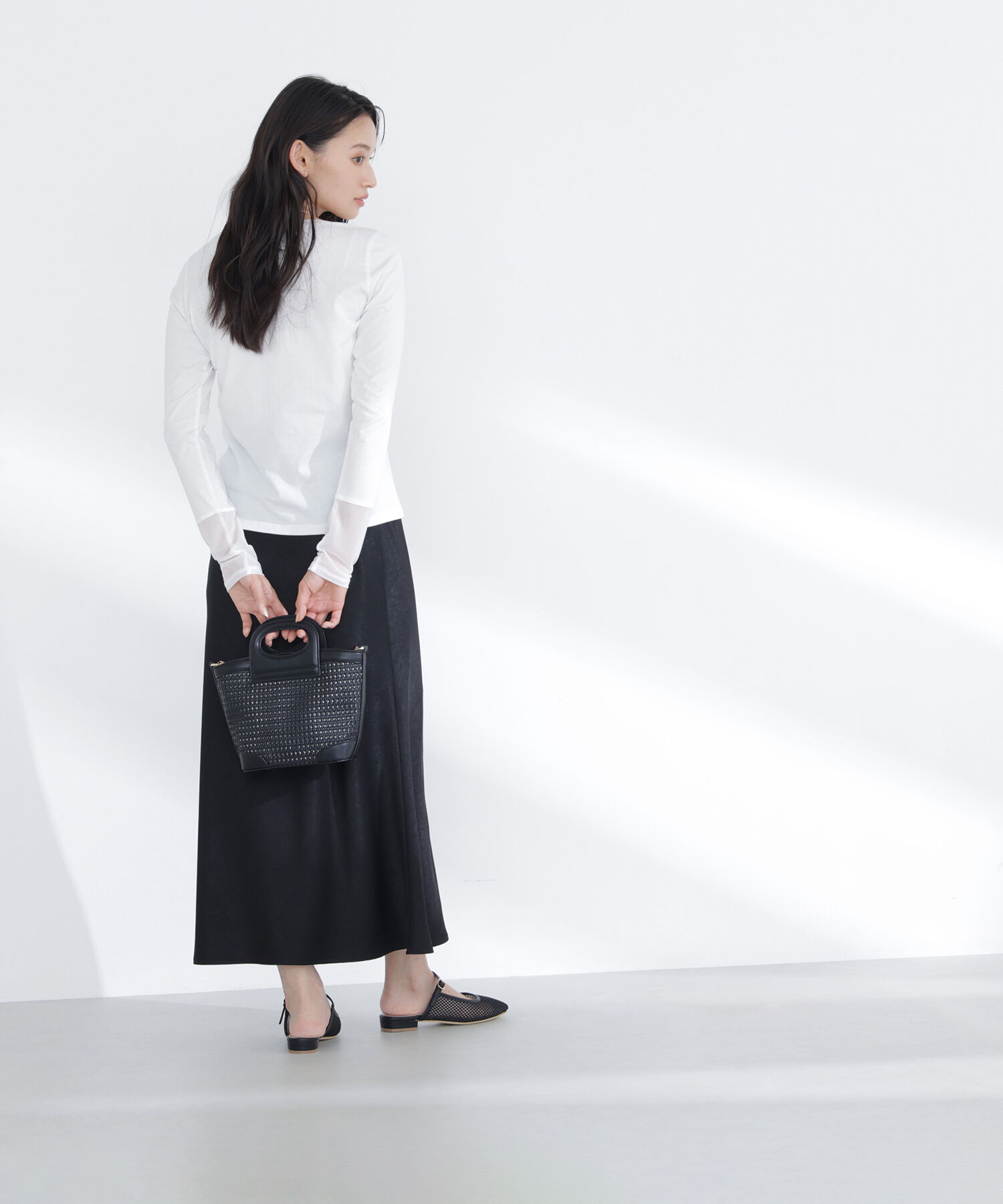  「シアーカフスカットソー」|Tシャツ・カットソー|