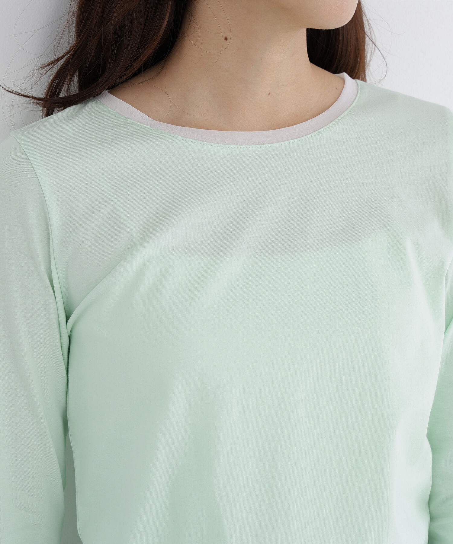  「シアーカフスカットソー」|Tシャツ・カットソー|