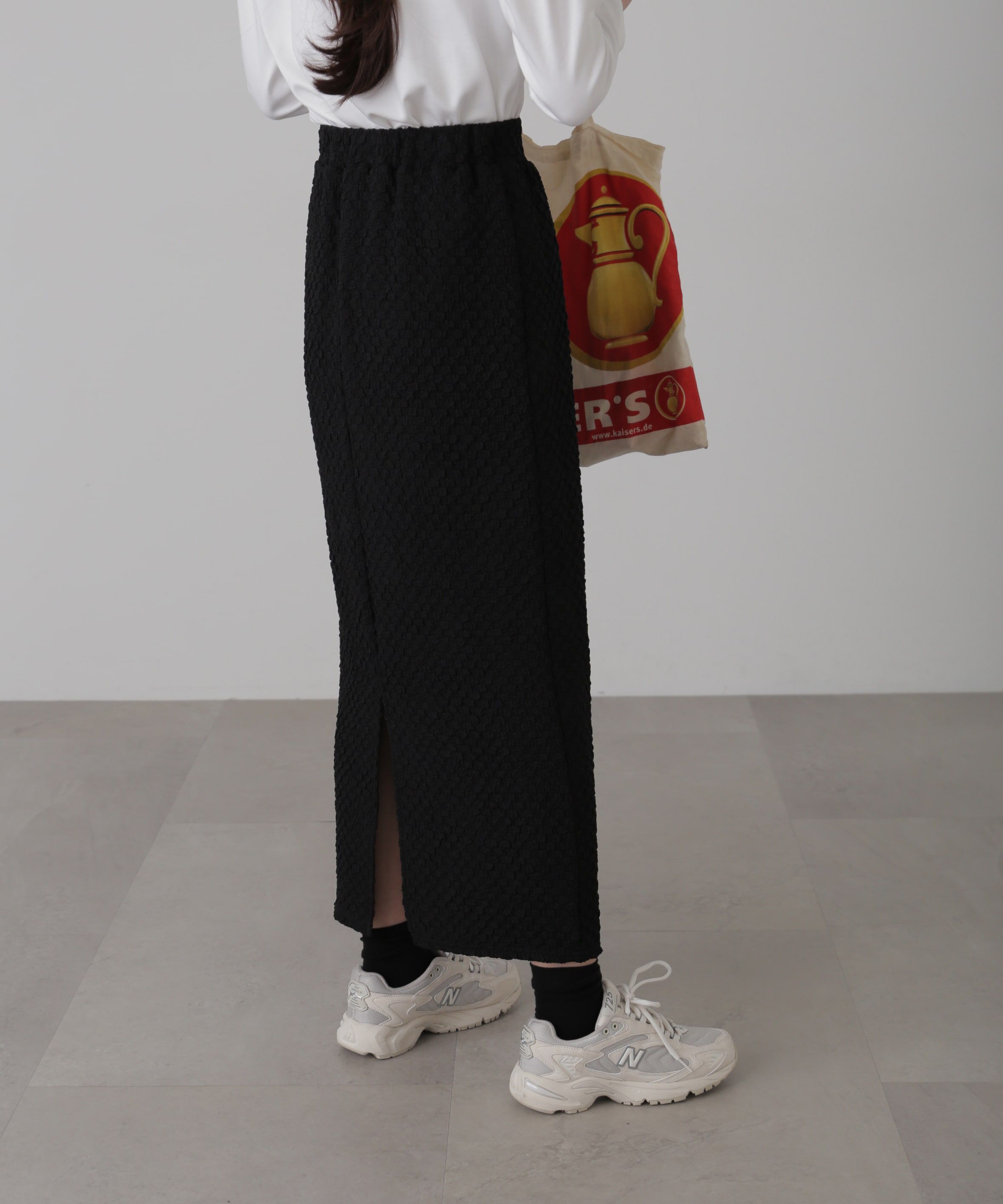  「ジャガードナロースカート」|スカート|