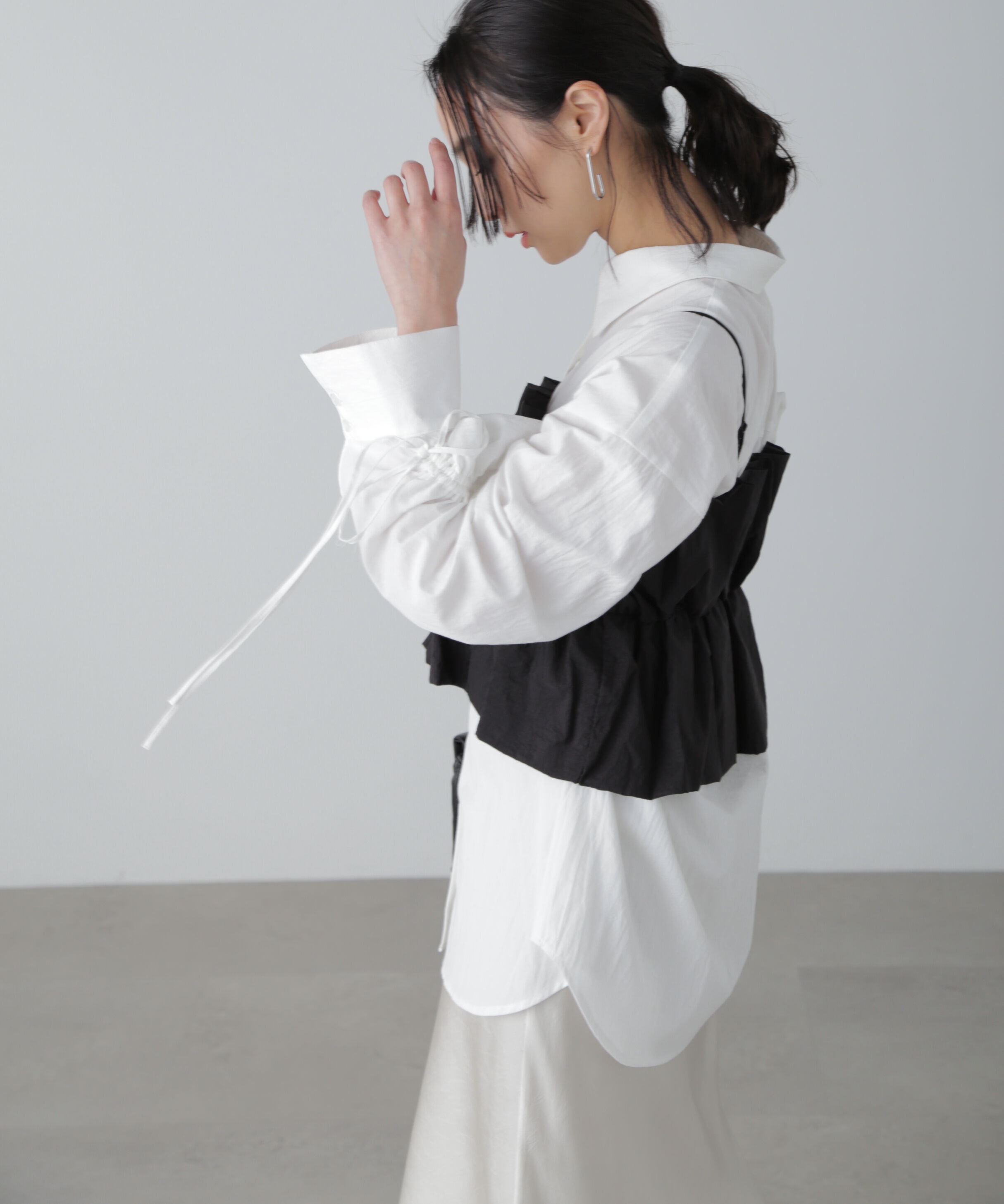  「シャイニーキャミソールビスチェ」|シャツ・ブラウス|