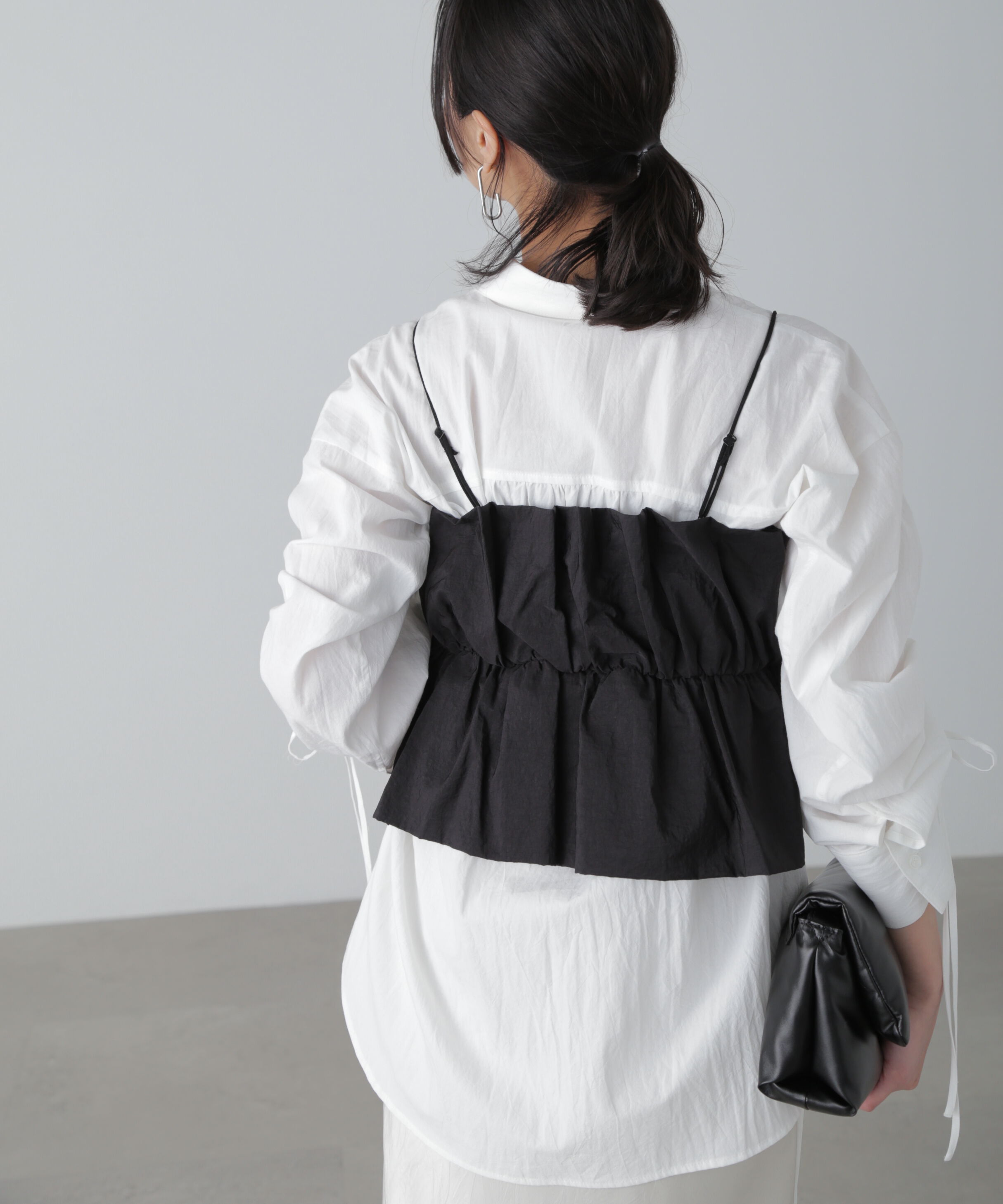  「シャイニーキャミソールビスチェ」|シャツ・ブラウス|