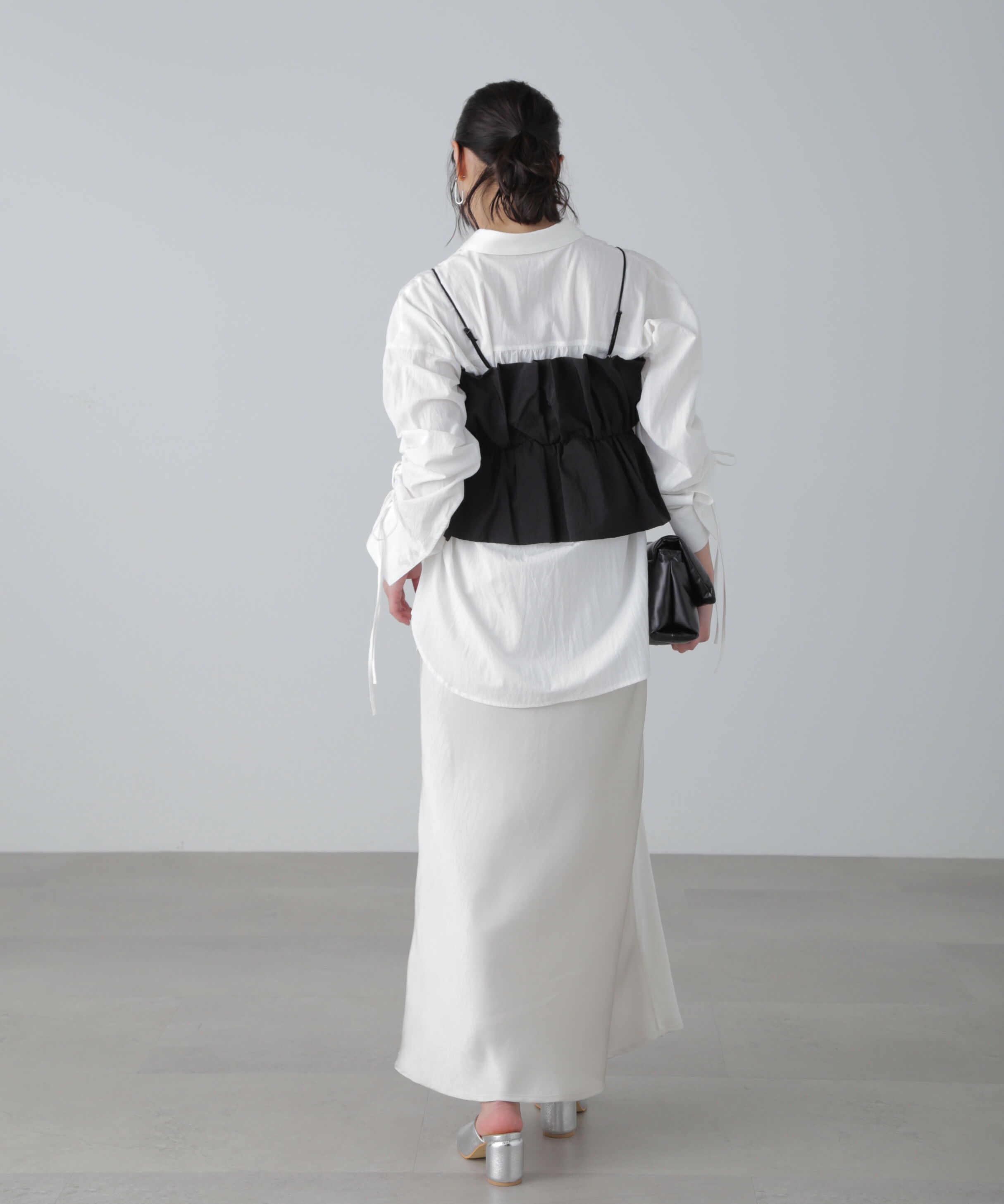  「シャイニーキャミソールビスチェ」|シャツ・ブラウス|