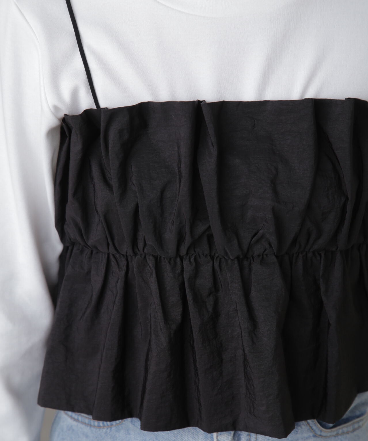  「シャイニーキャミソールビスチェ」|シャツ・ブラウス|