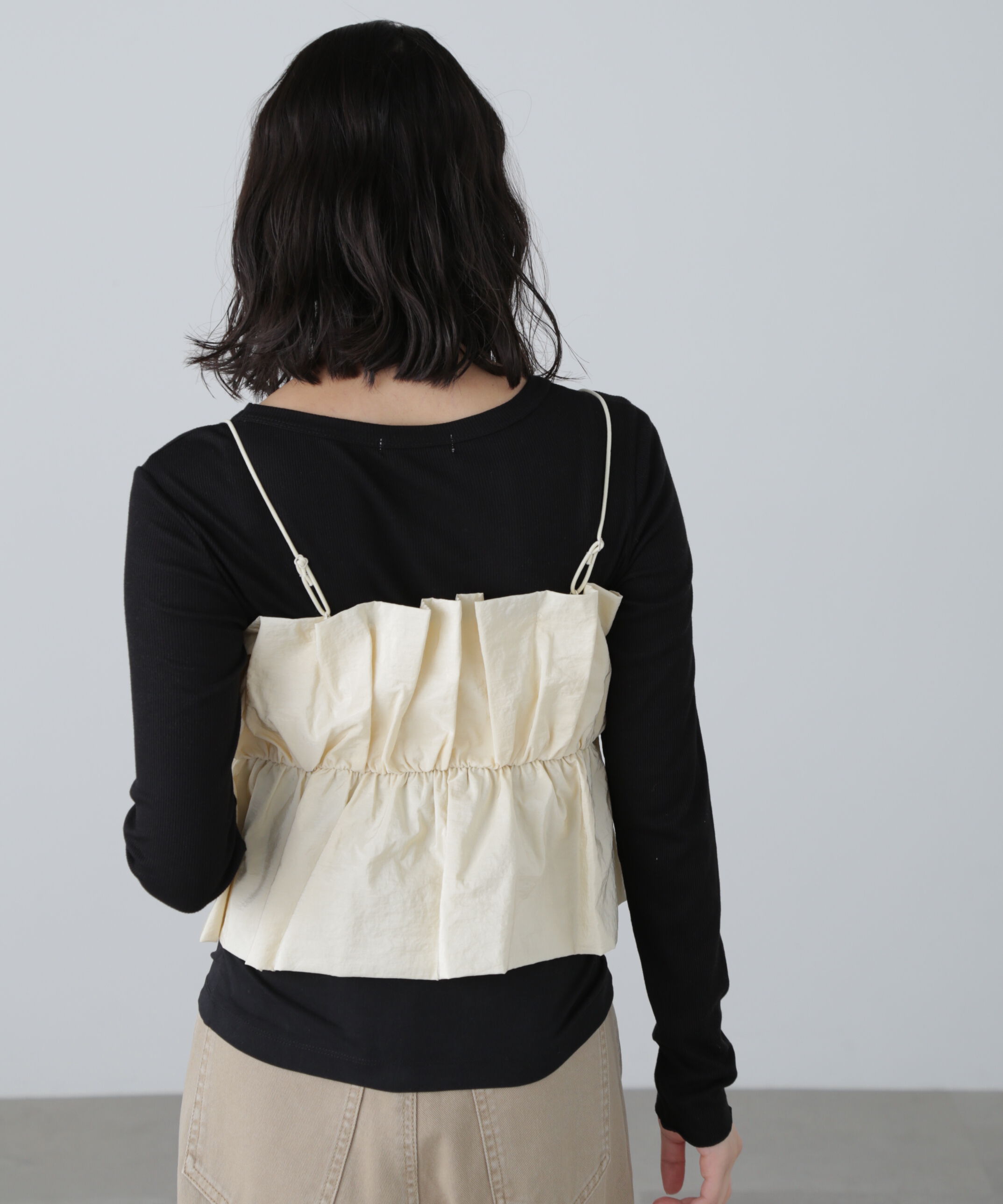  「シャイニーキャミソールビスチェ」|シャツ・ブラウス|