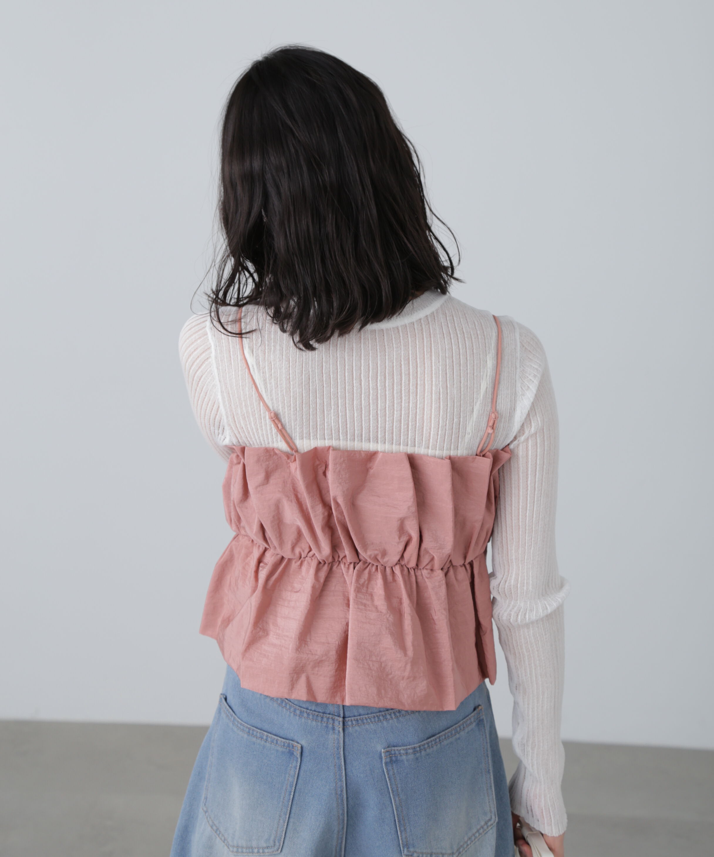  「シャイニーキャミソールビスチェ」|シャツ・ブラウス|