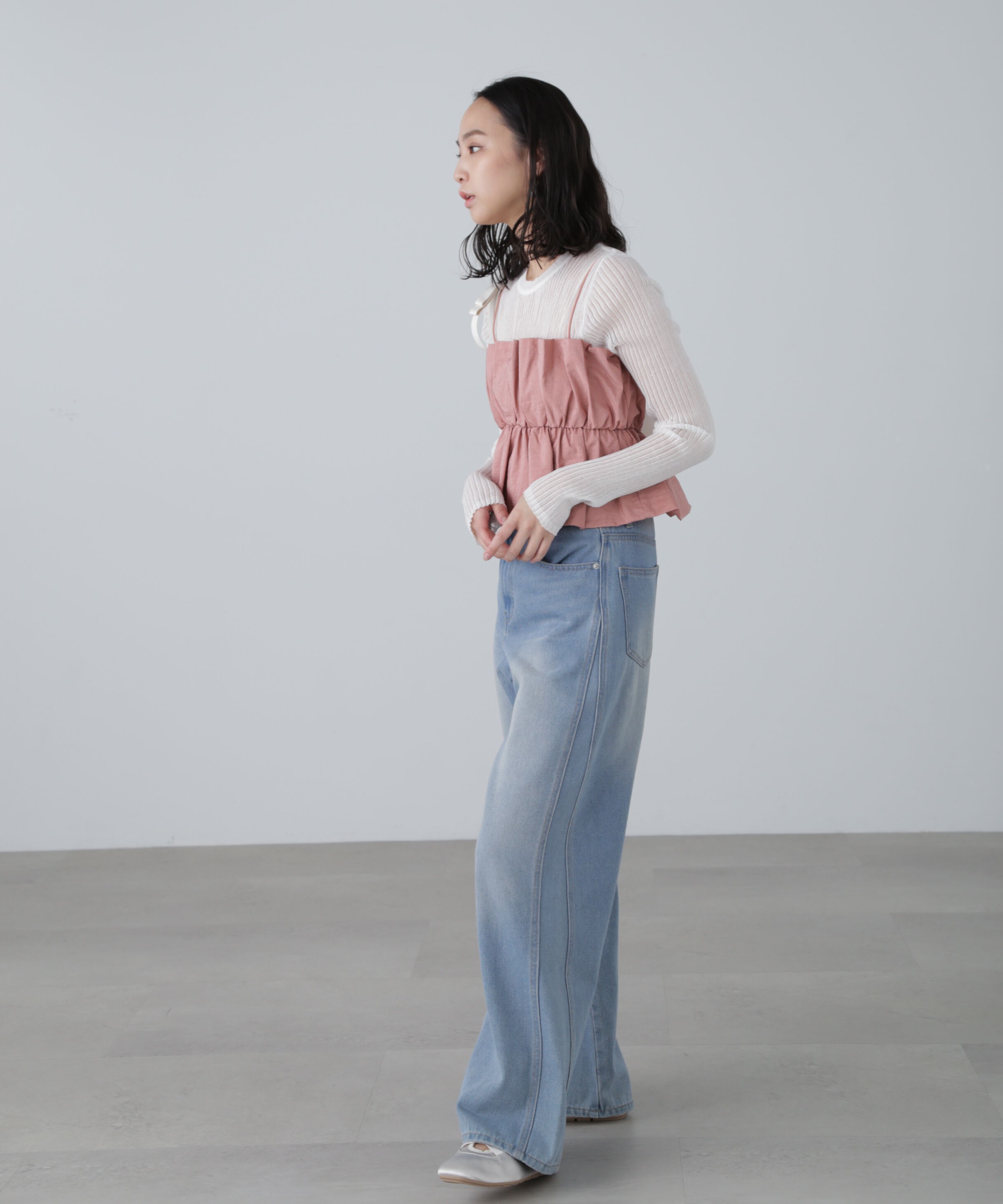  「シャイニーキャミソールビスチェ」|シャツ・ブラウス|