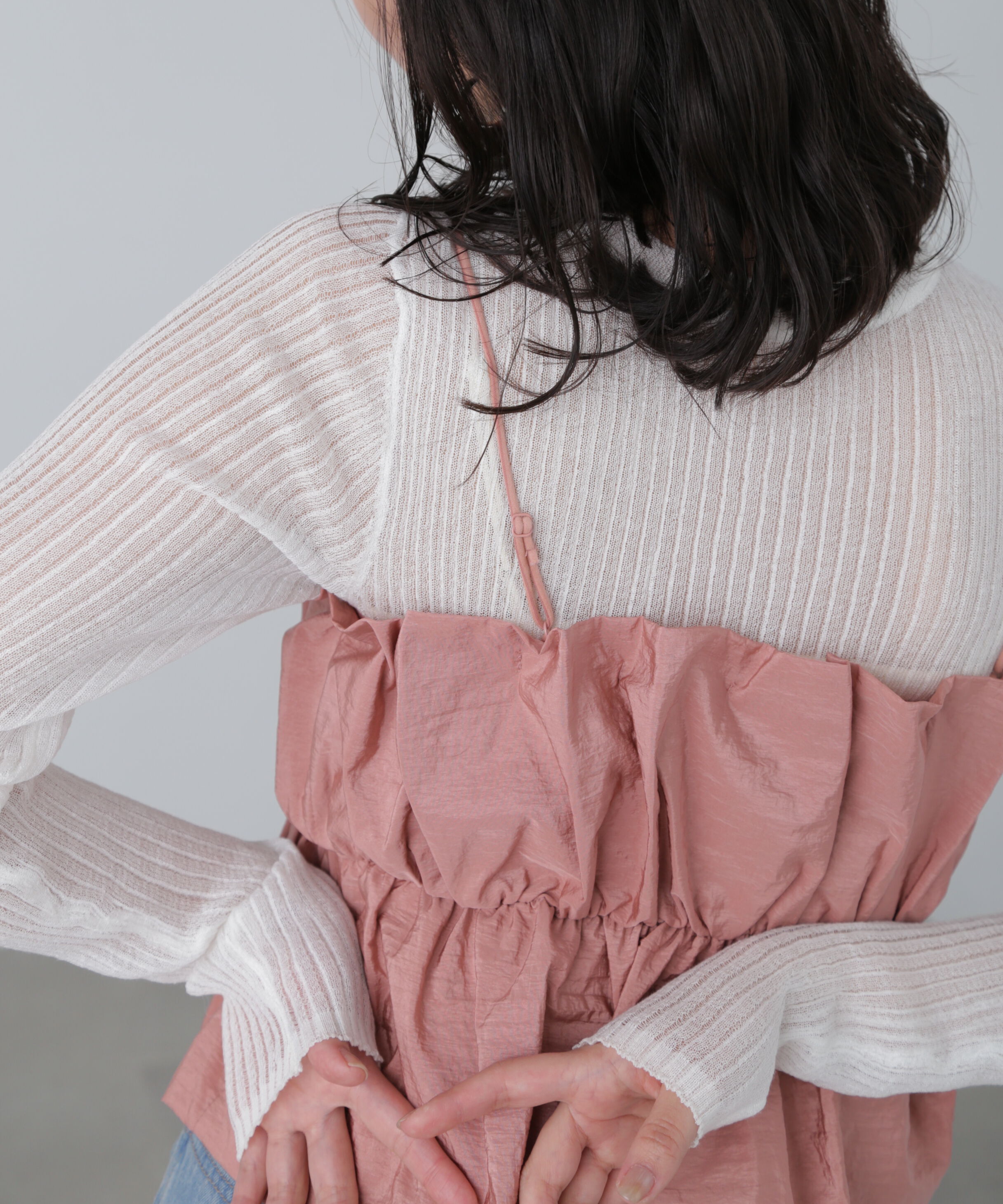  「シャイニーキャミソールビスチェ」|シャツ・ブラウス|