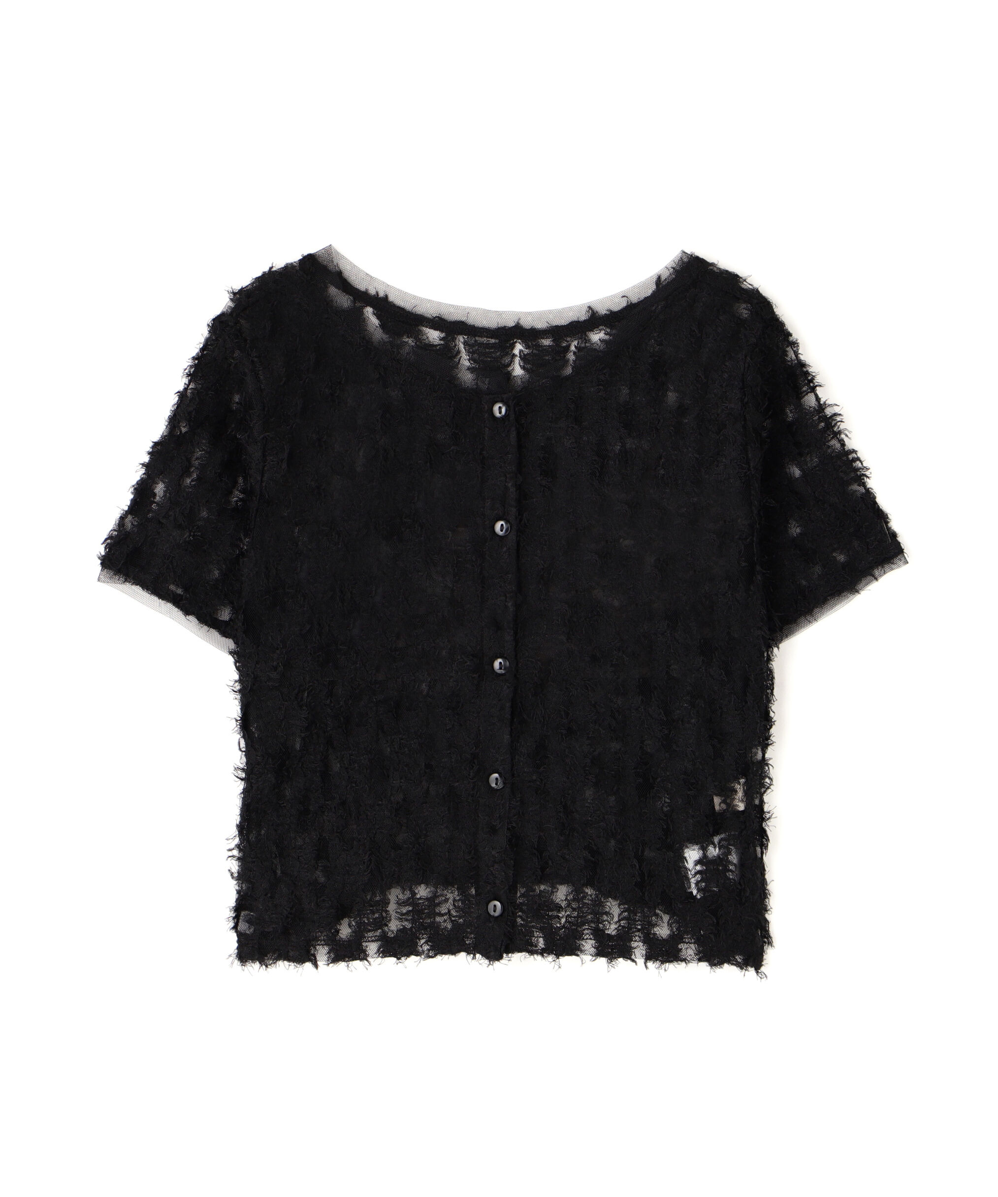  「前後２ＷＡＹフェザーチュールカーディガン」|シャツ・ブラウス|