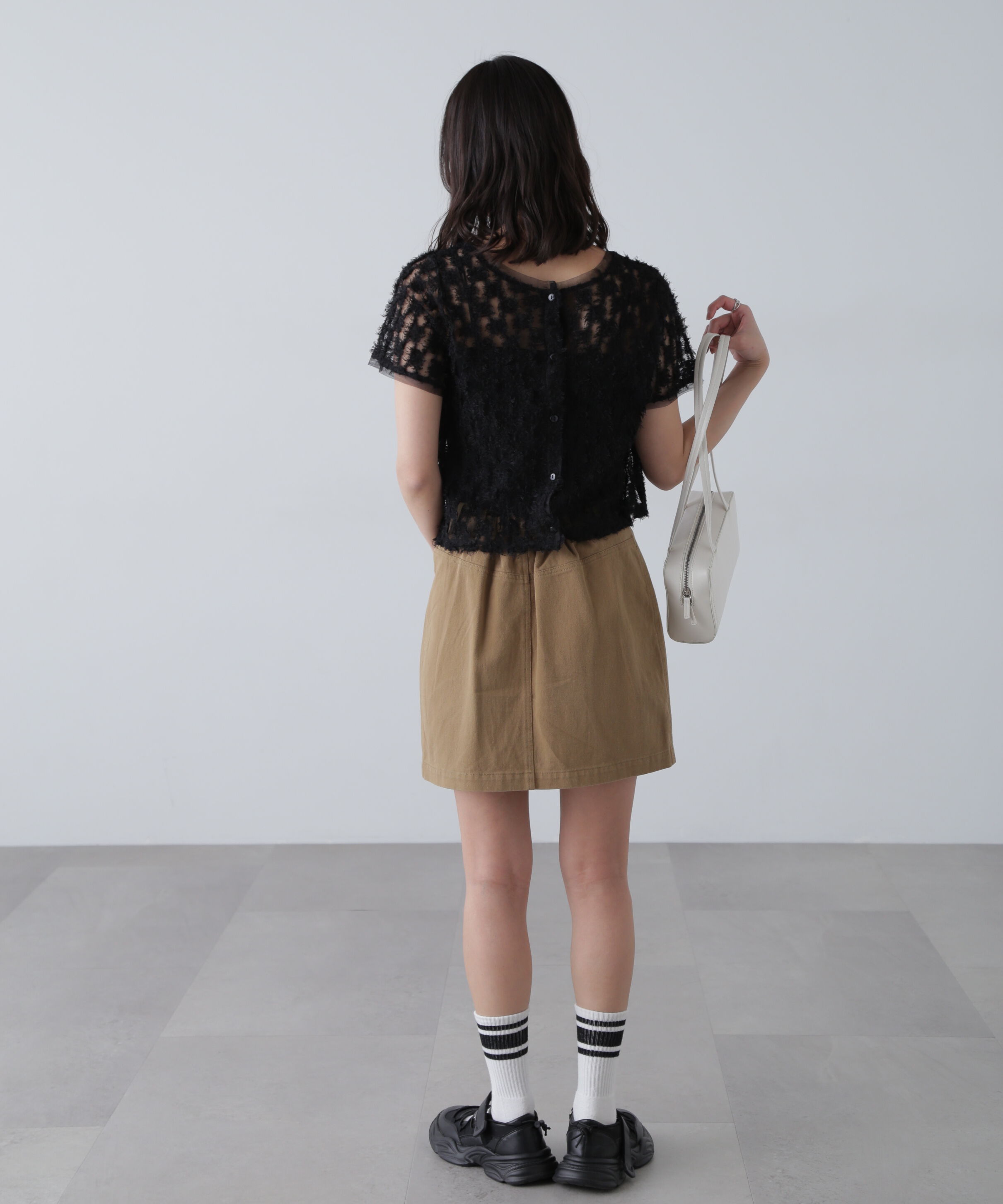  「前後２ＷＡＹフェザーチュールカーディガン」|シャツ・ブラウス|