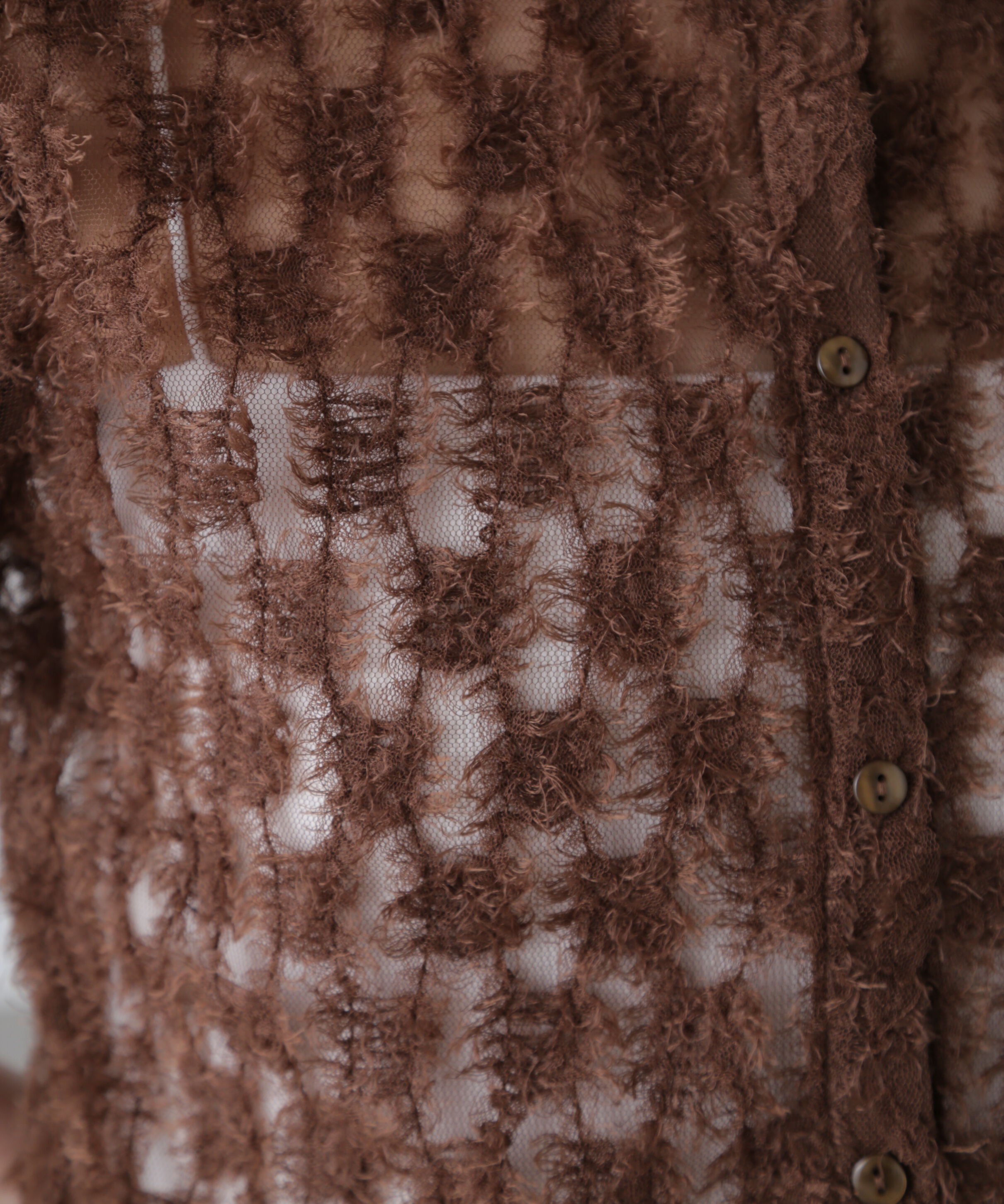  「前後２ＷＡＹフェザーチュールカーディガン」|シャツ・ブラウス|