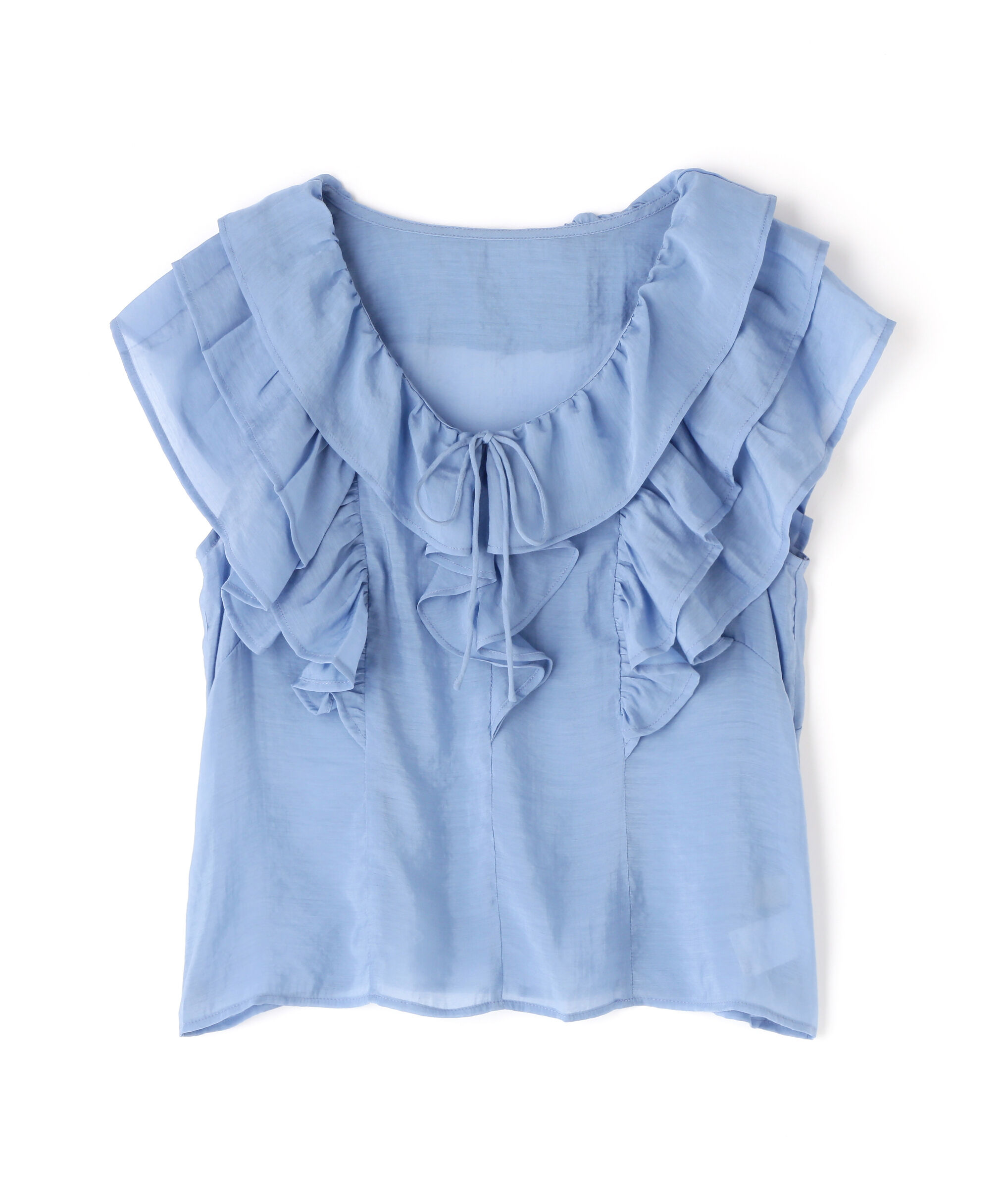  「フリルフレンチブラウス」|シャツ・ブラウス|