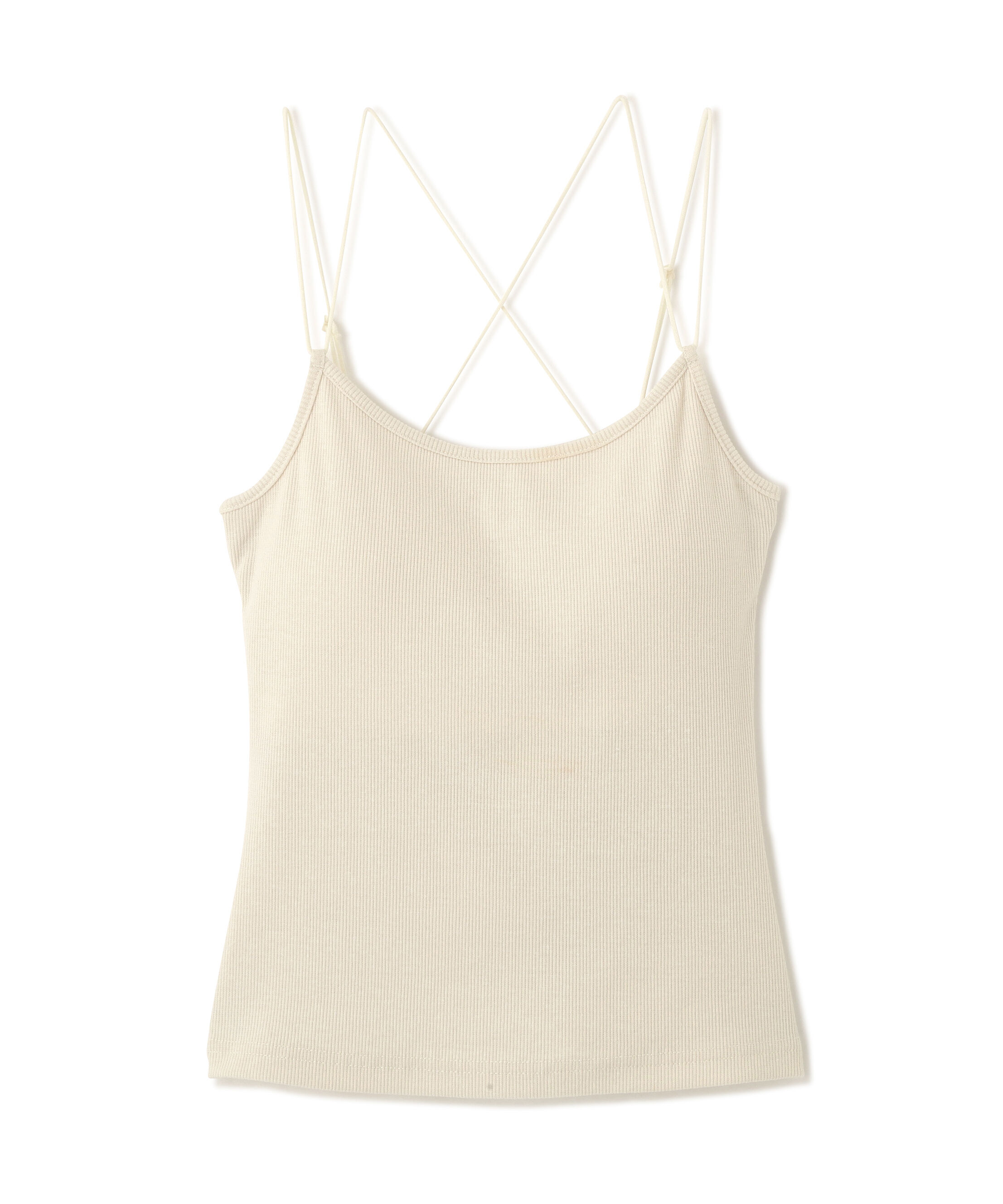  「カップ付きキャミソール」|Tシャツ・カットソー|