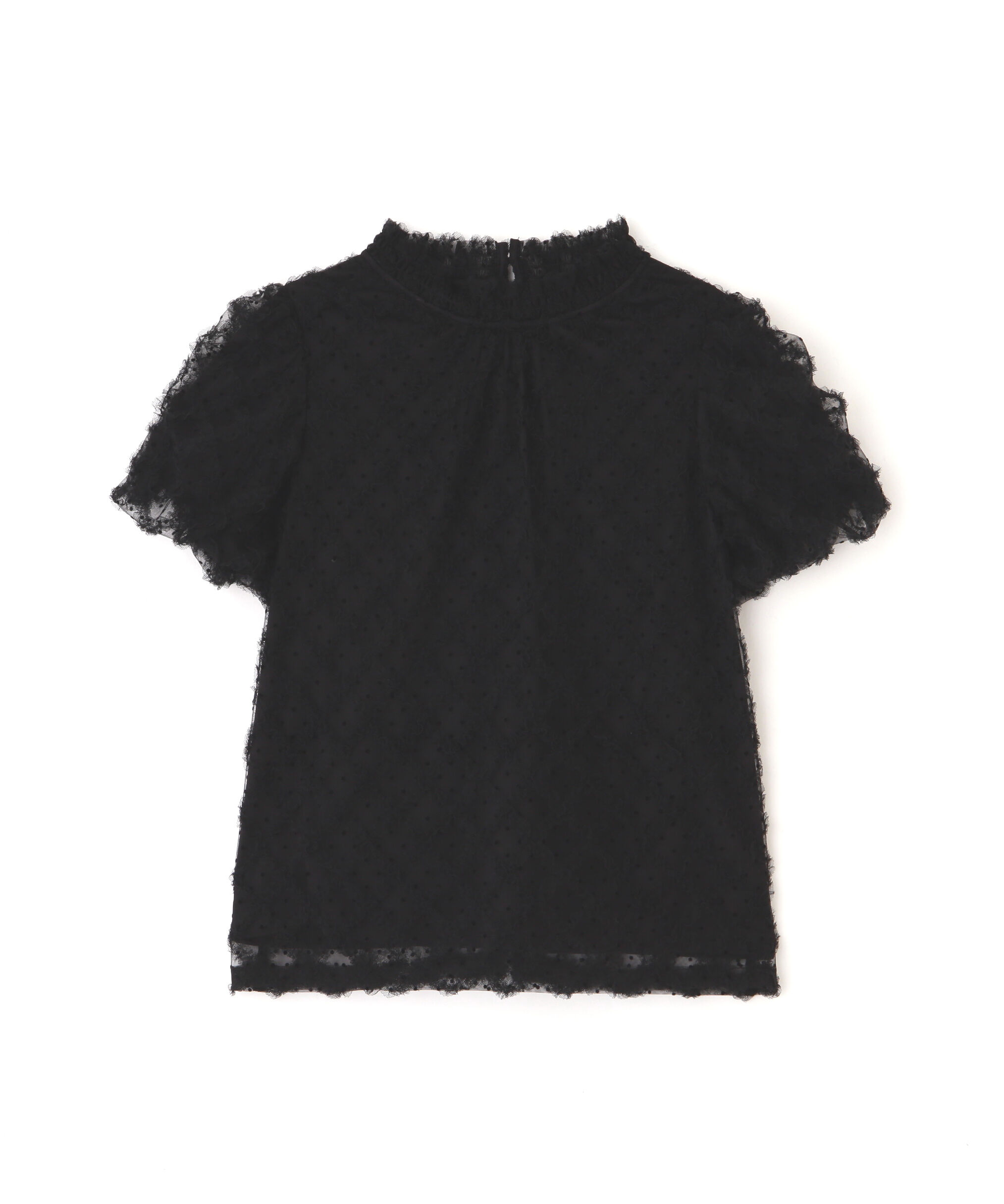  「バルーン袖レースブラウス」|シャツ・ブラウス|