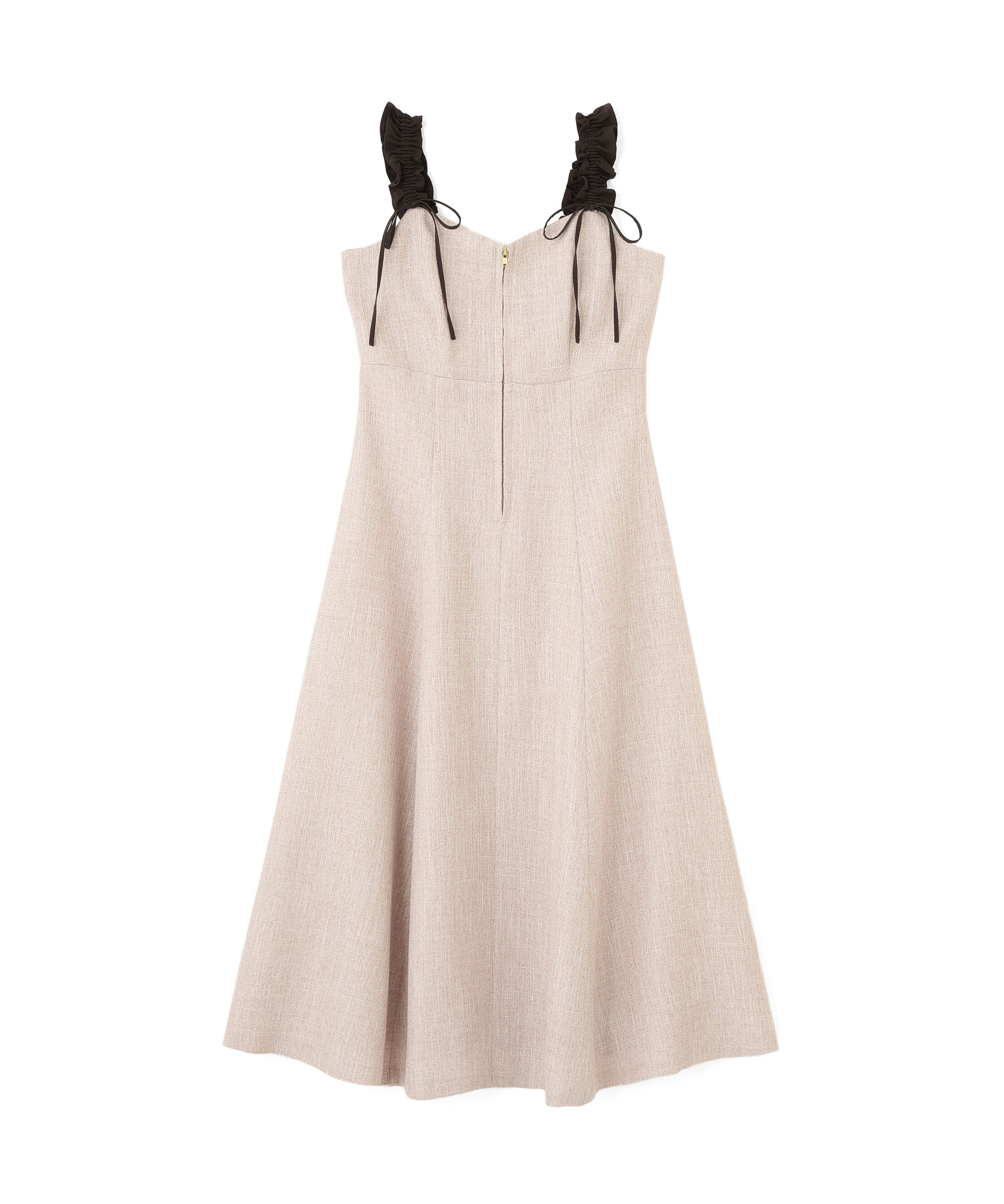  「フリルショルダージャンスカ」|ワンピース|ピンク