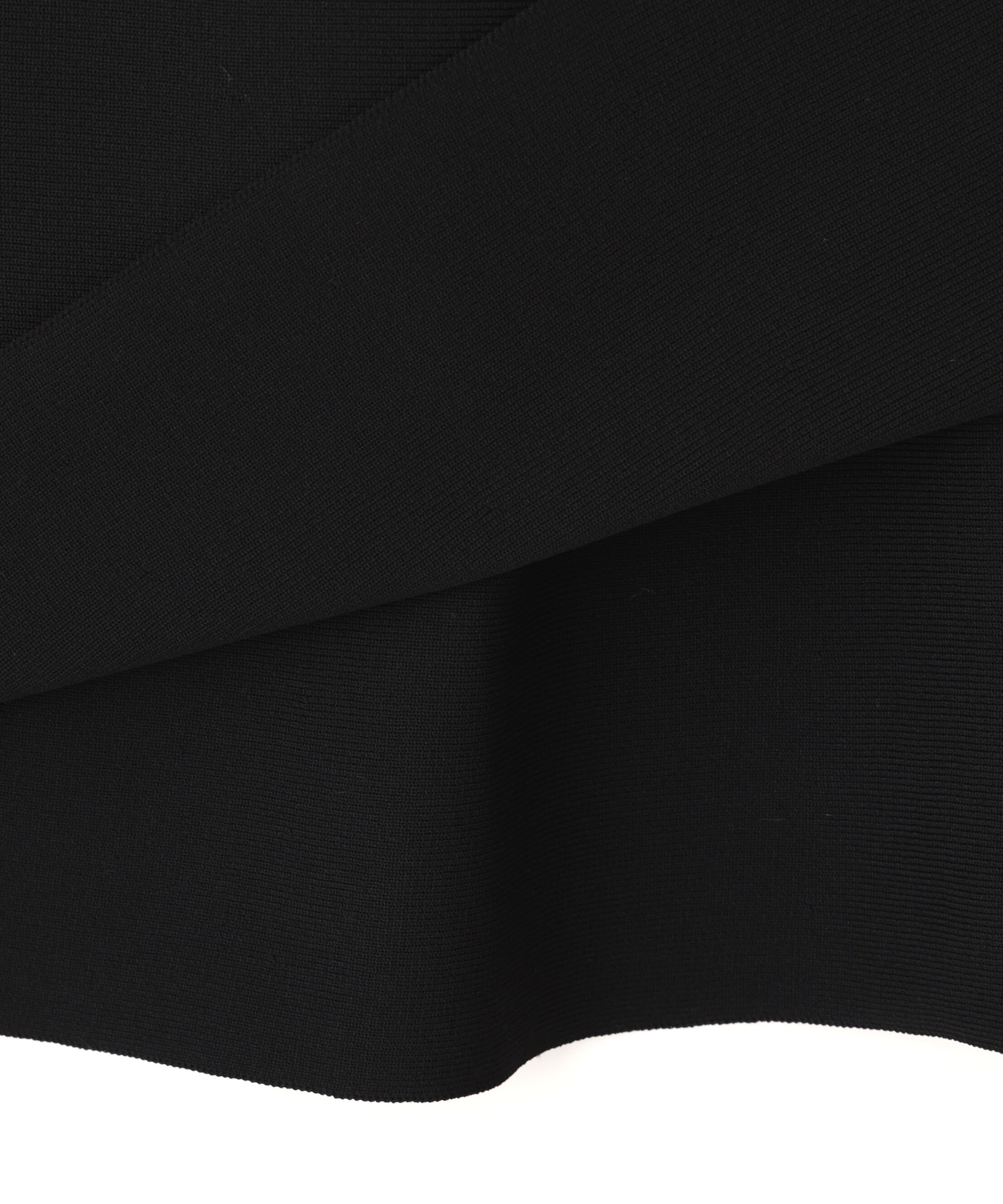  「開襟配色ニットワンピース」|ワンピース|