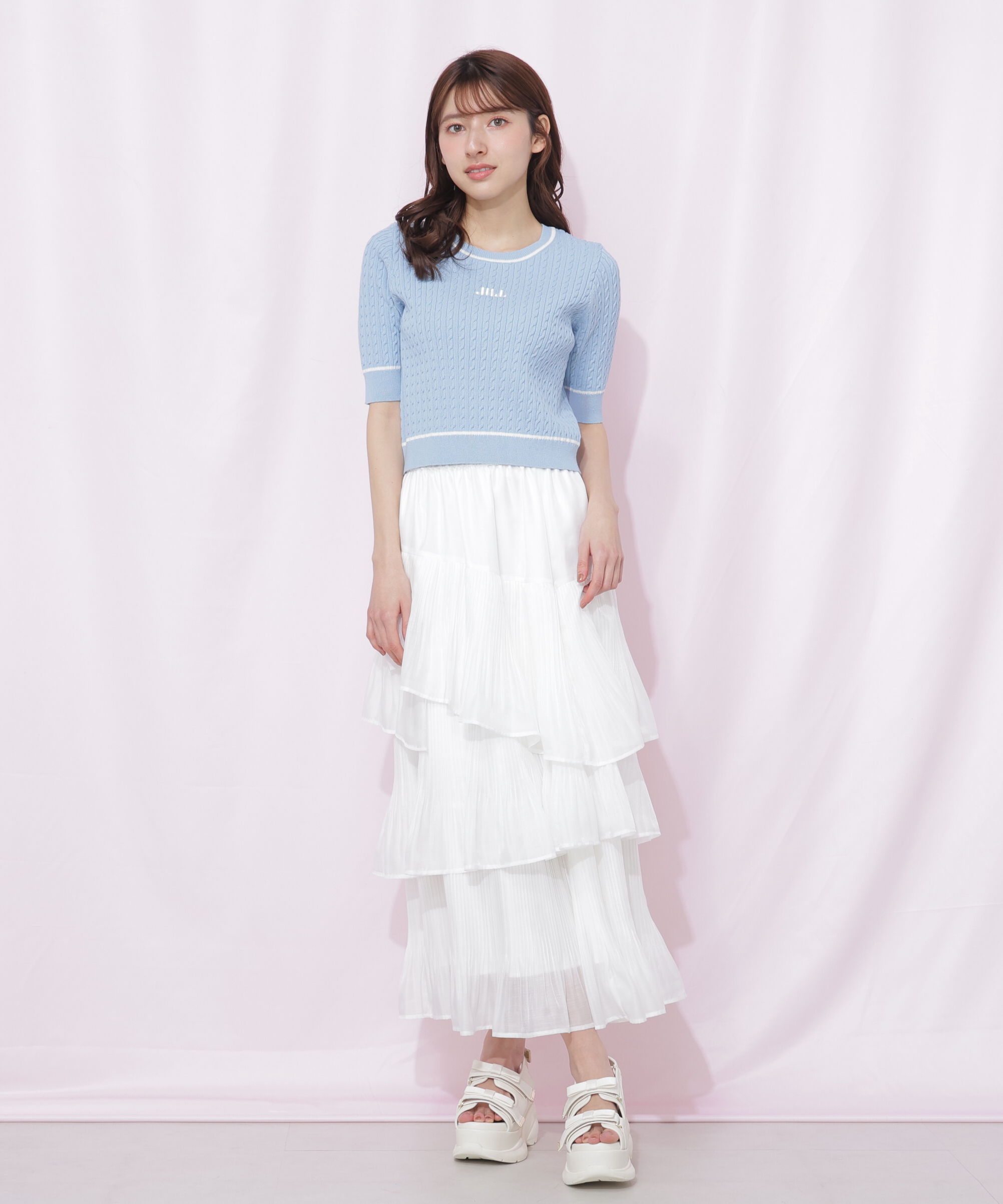  「ミニケーブルコンパクトニット」|ニット・セーター|