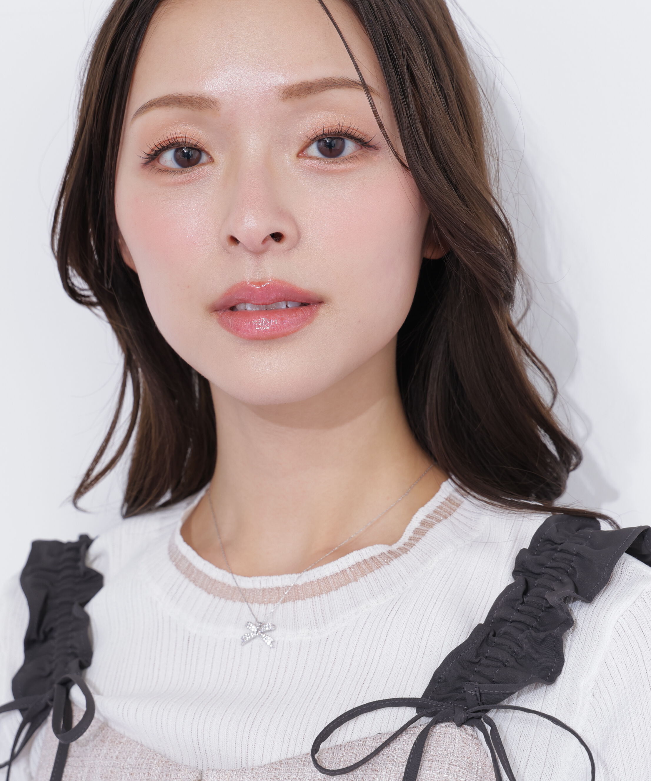  「Cubic パヴェリボンネックレス」|その他|