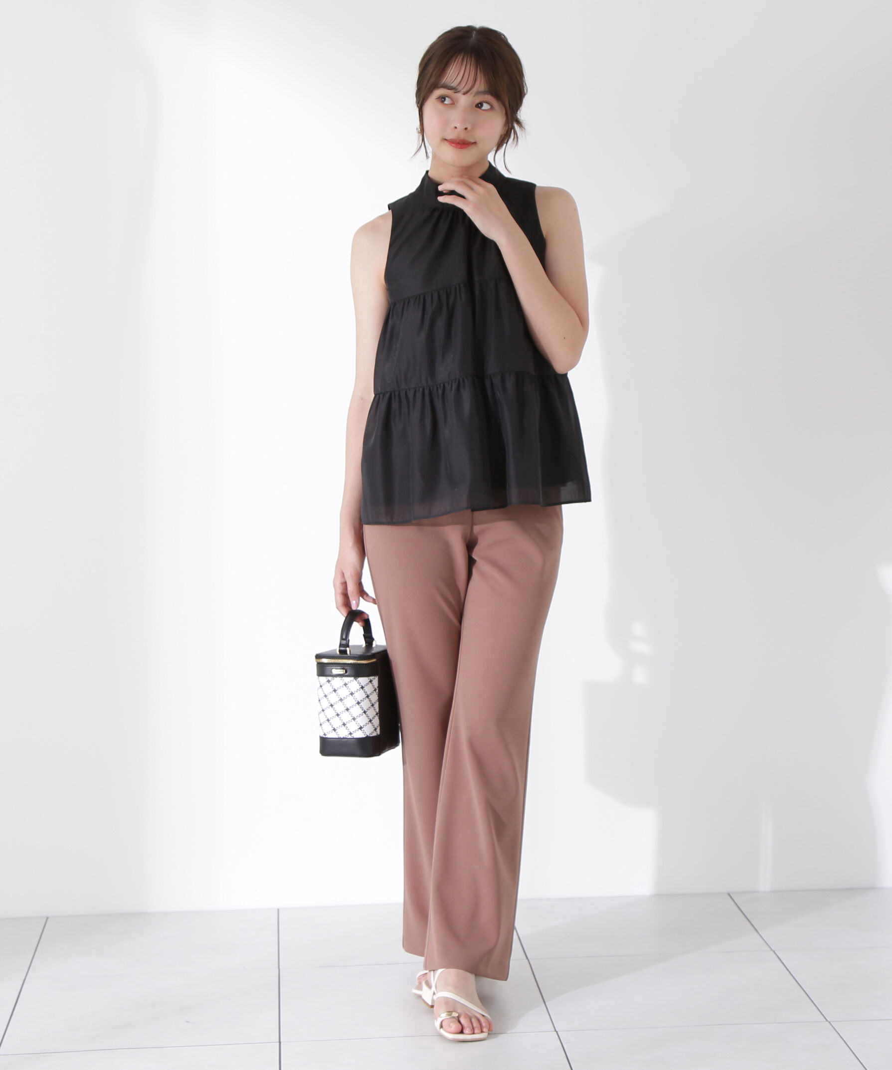 PROPORTION BODY DRESSING「ティアードボウタイブラウス」|シャツ・ブラウス|