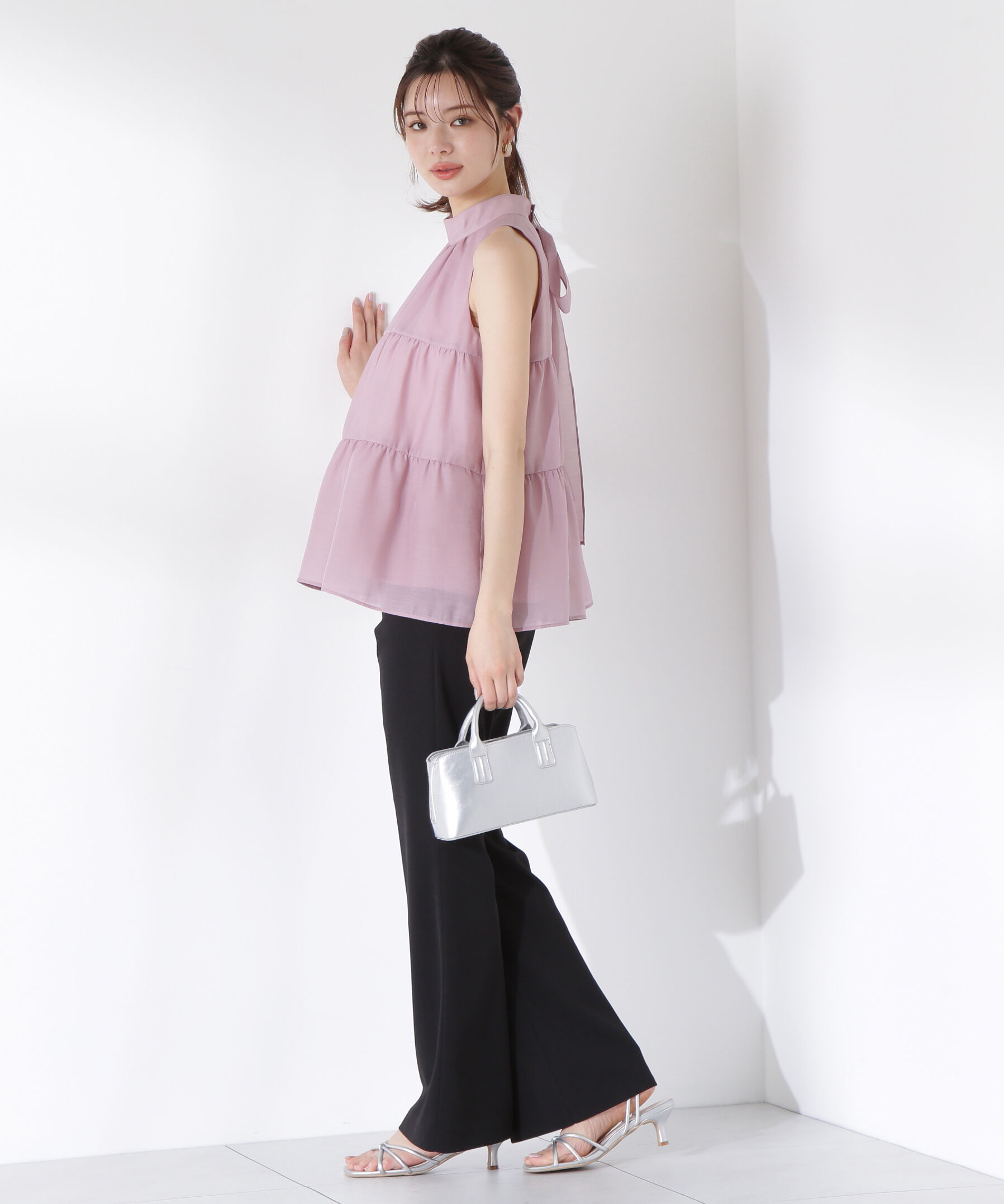 PROPORTION BODY DRESSING「ティアードボウタイブラウス」|シャツ・ブラウス|