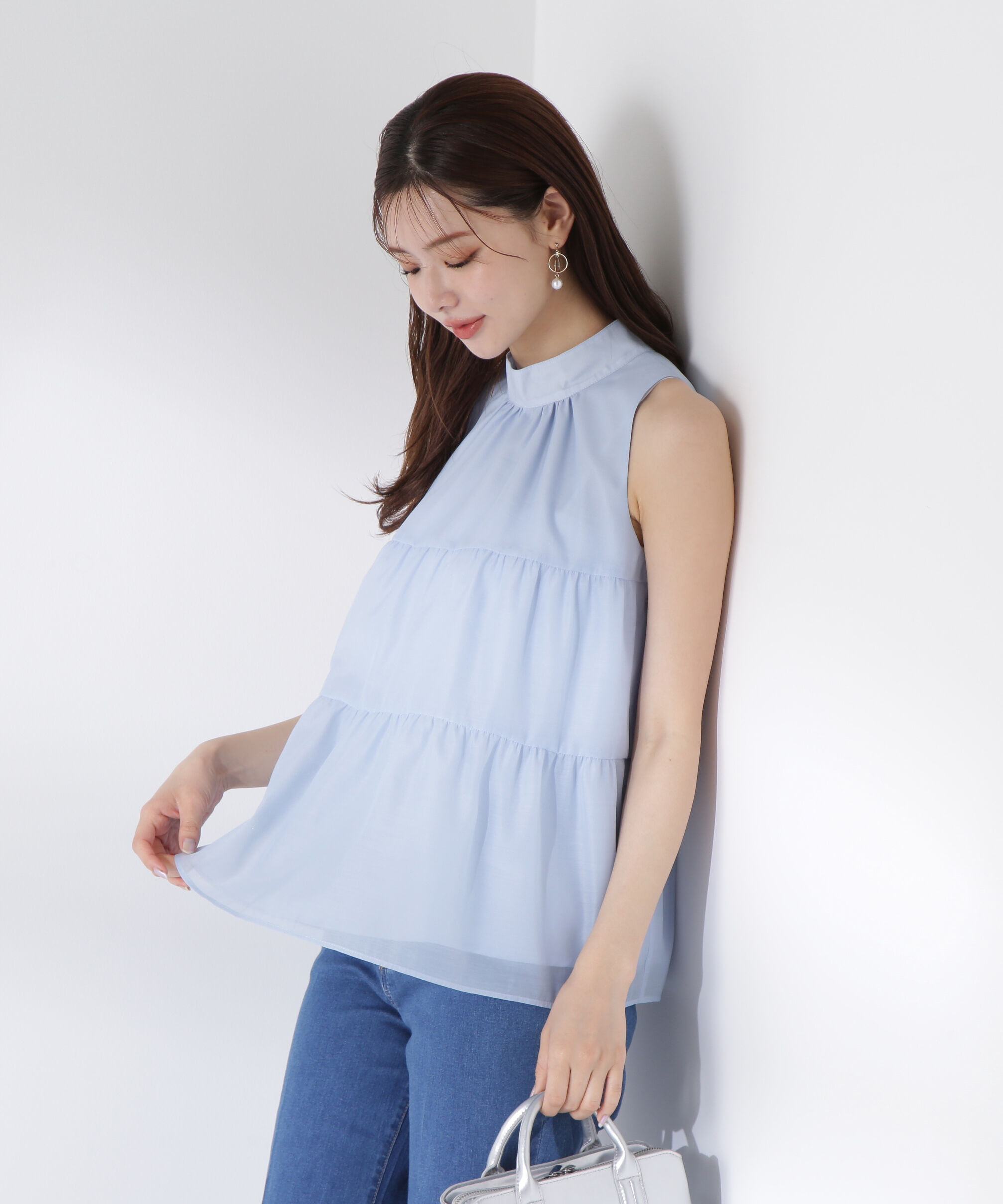 PROPORTION BODY DRESSING「ティアードボウタイブラウス」|シャツ・ブラウス|