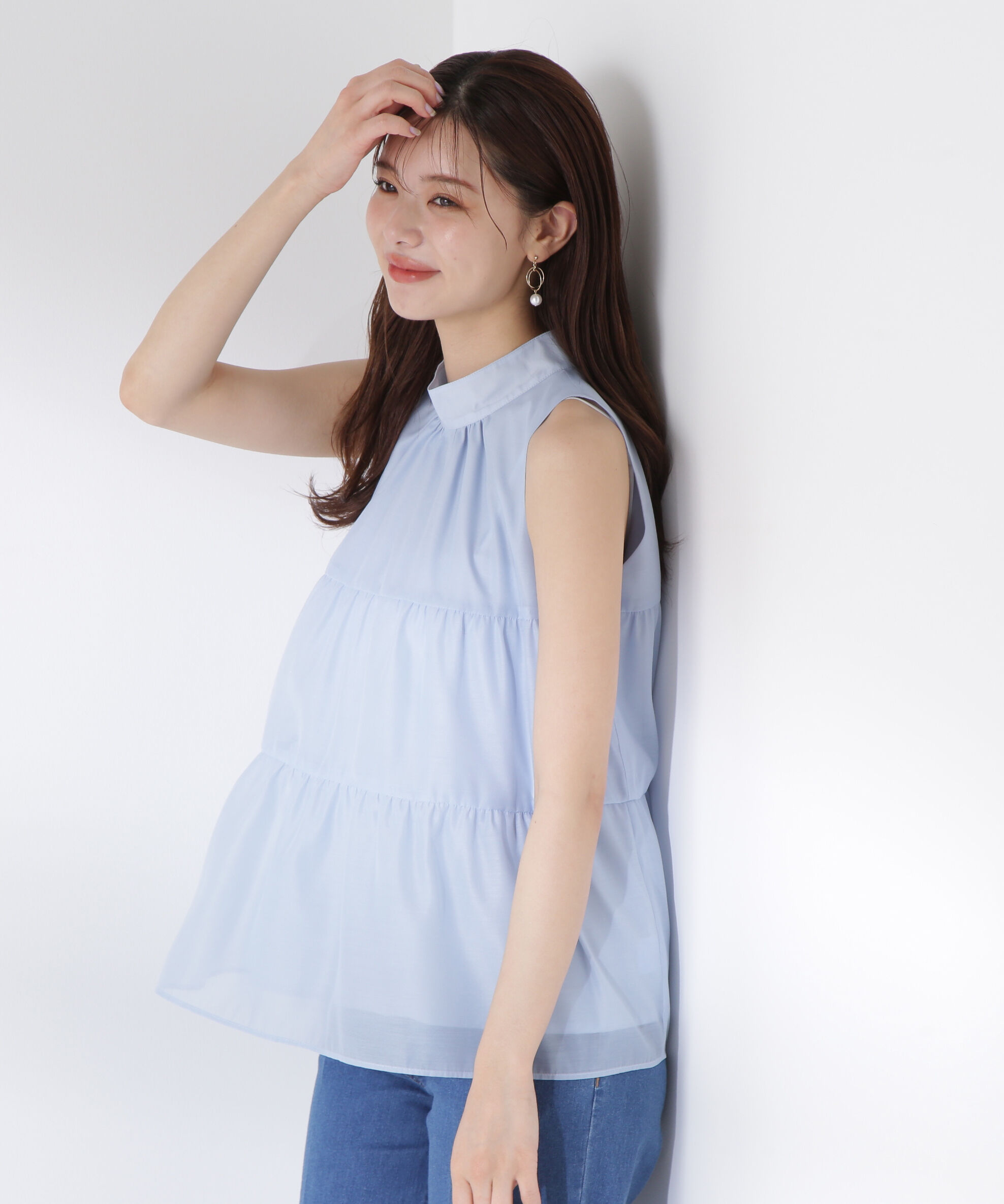 PROPORTION BODY DRESSING「ティアードボウタイブラウス」|シャツ・ブラウス|