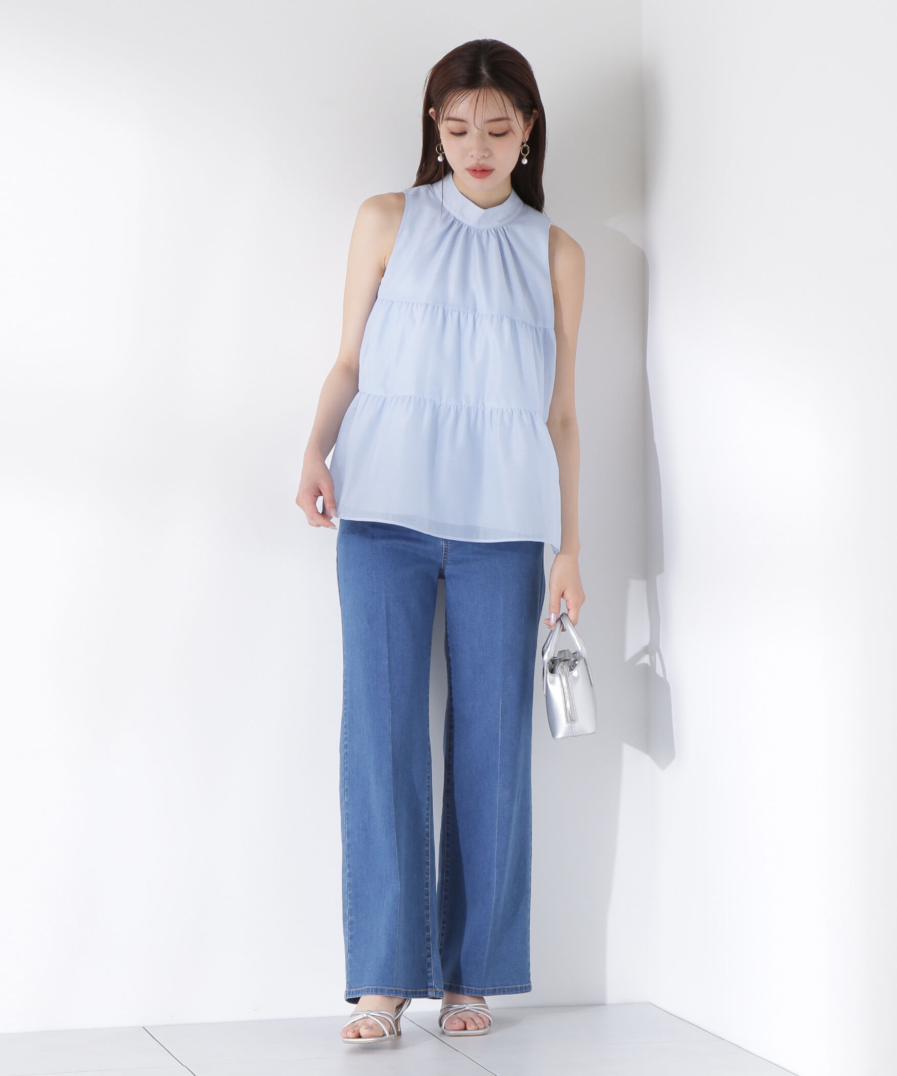 PROPORTION BODY DRESSING「ティアードボウタイブラウス」|シャツ・ブラウス|