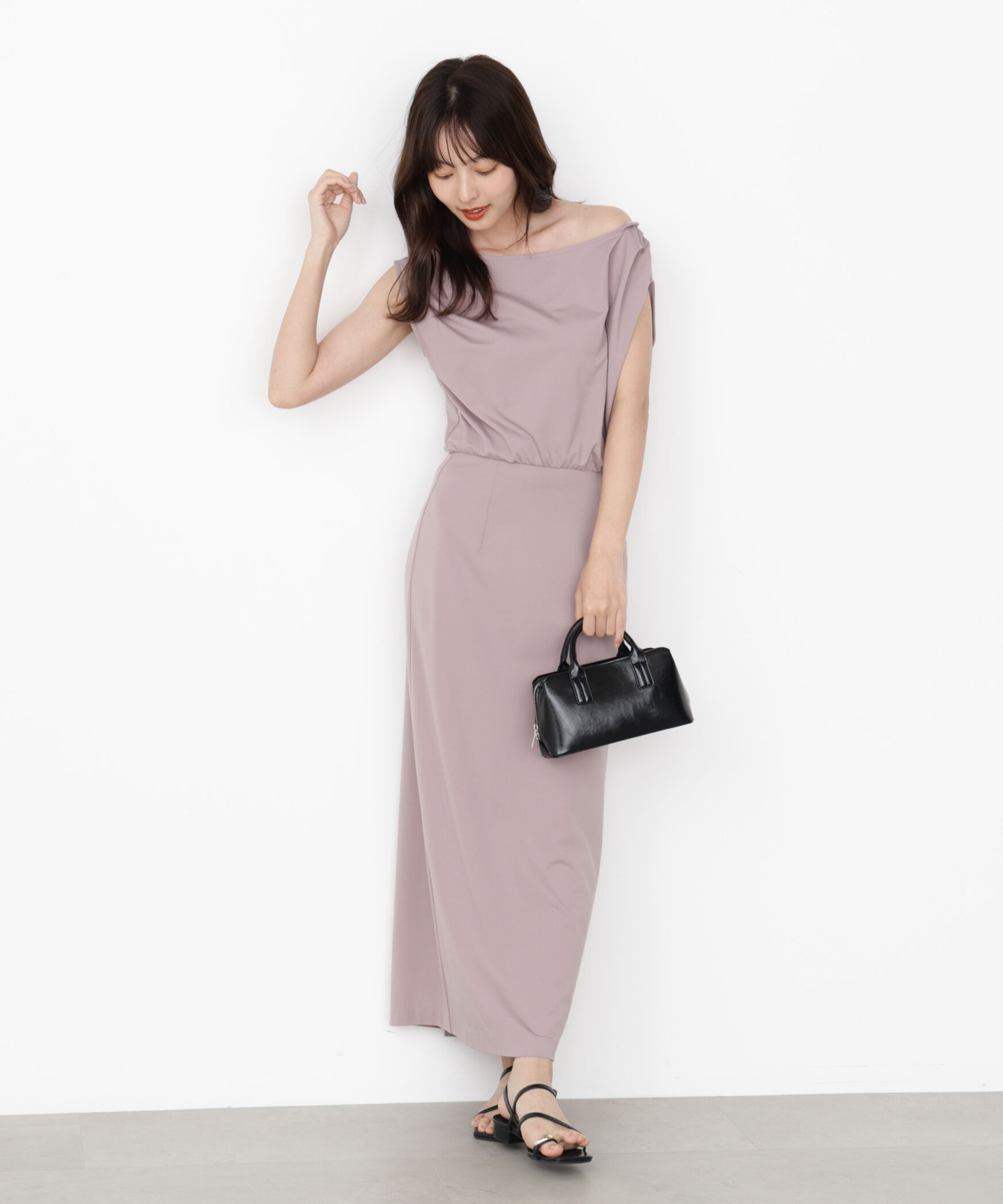 PROPORTION BODY DRESSING「アシメカットワンピース」|ワンピース|