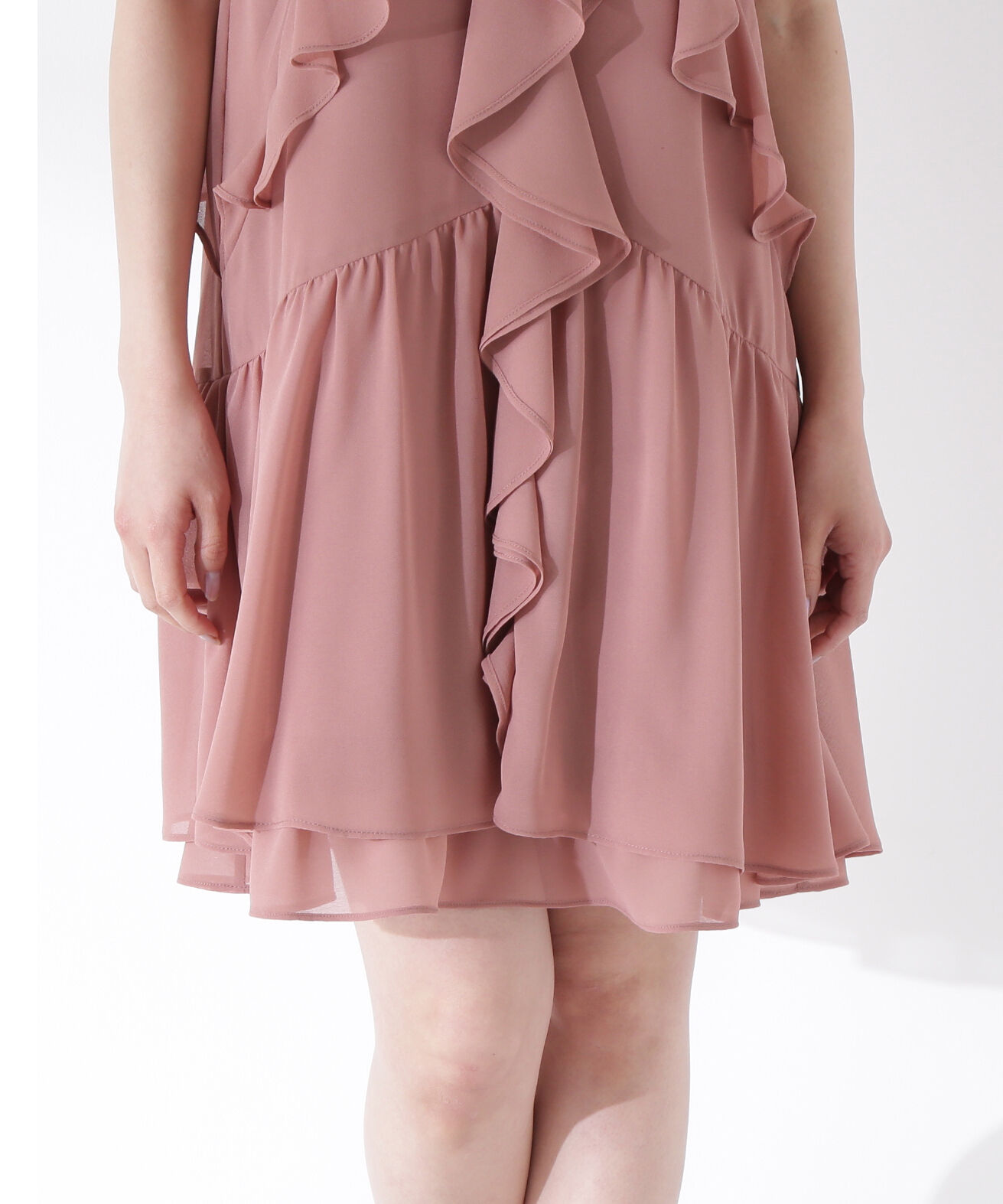 PROPORTION BODY DRESSING「《EDIT COLOGNE》ラッフルミニワンピース」|ワンピース|