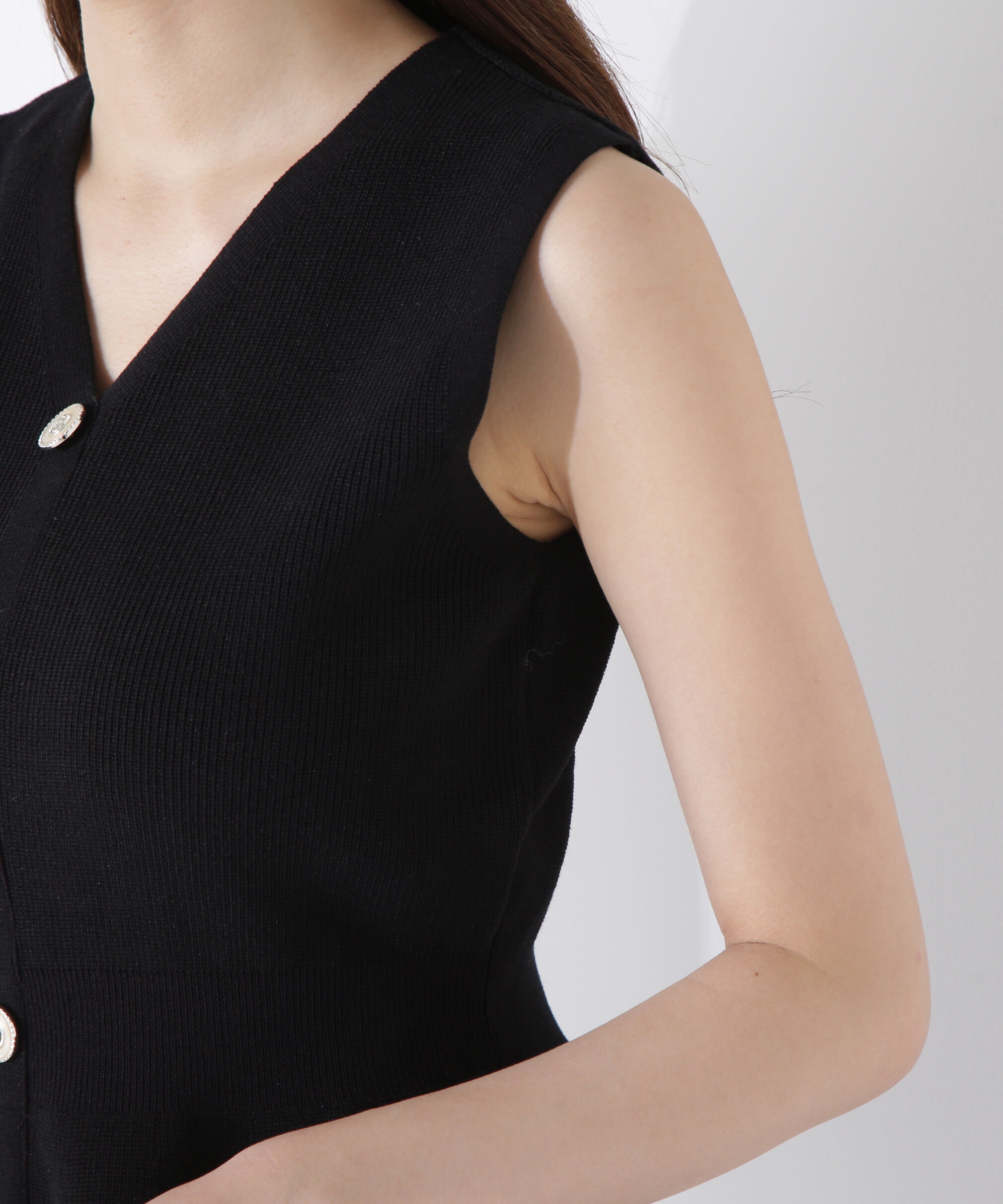 PROPORTION BODY DRESSING「畦ペプラムプルオーバー」|ニット・セーター|