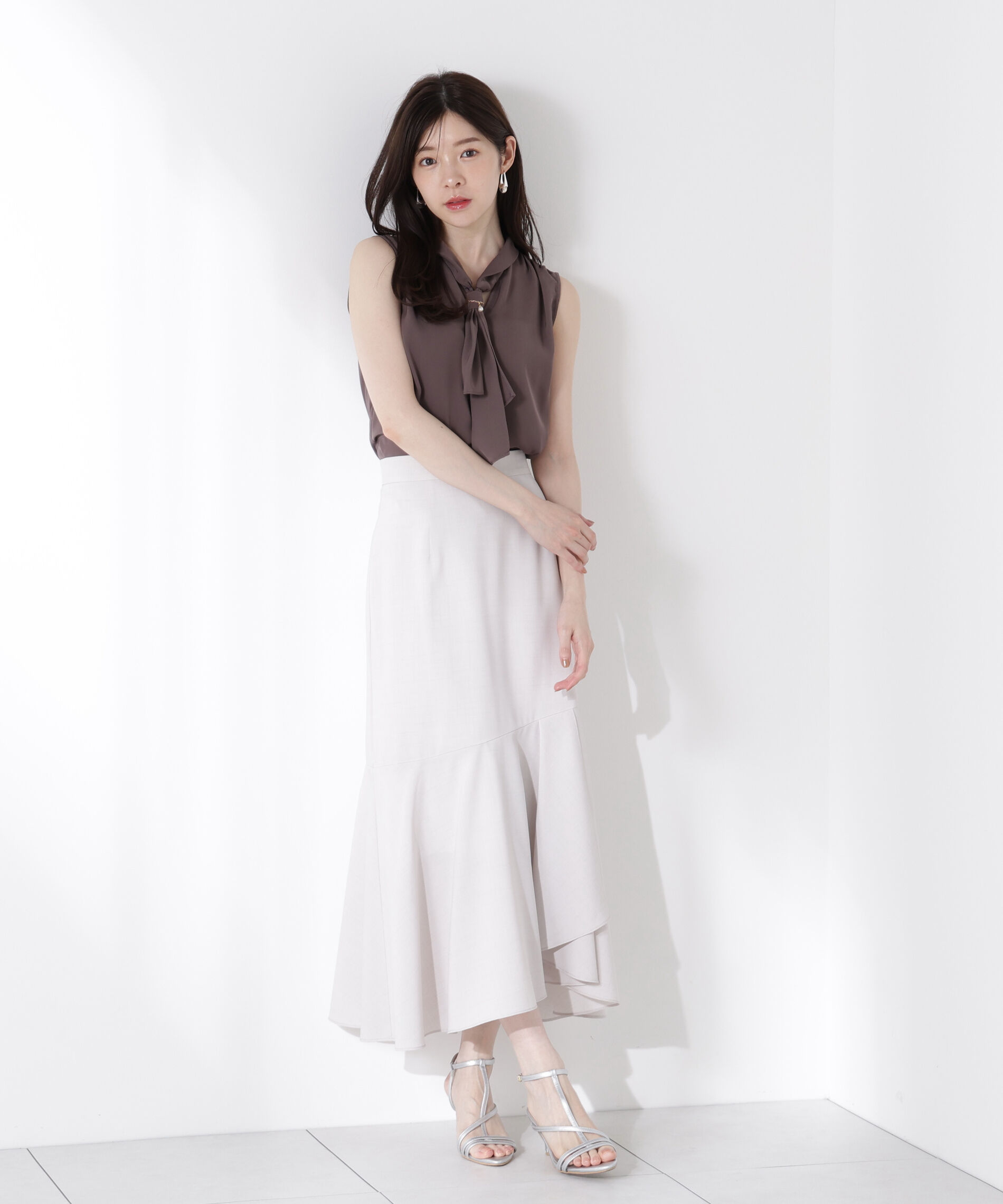 PROPORTION BODY DRESSING「アシメフリルマーメイドスカート」|スカート|