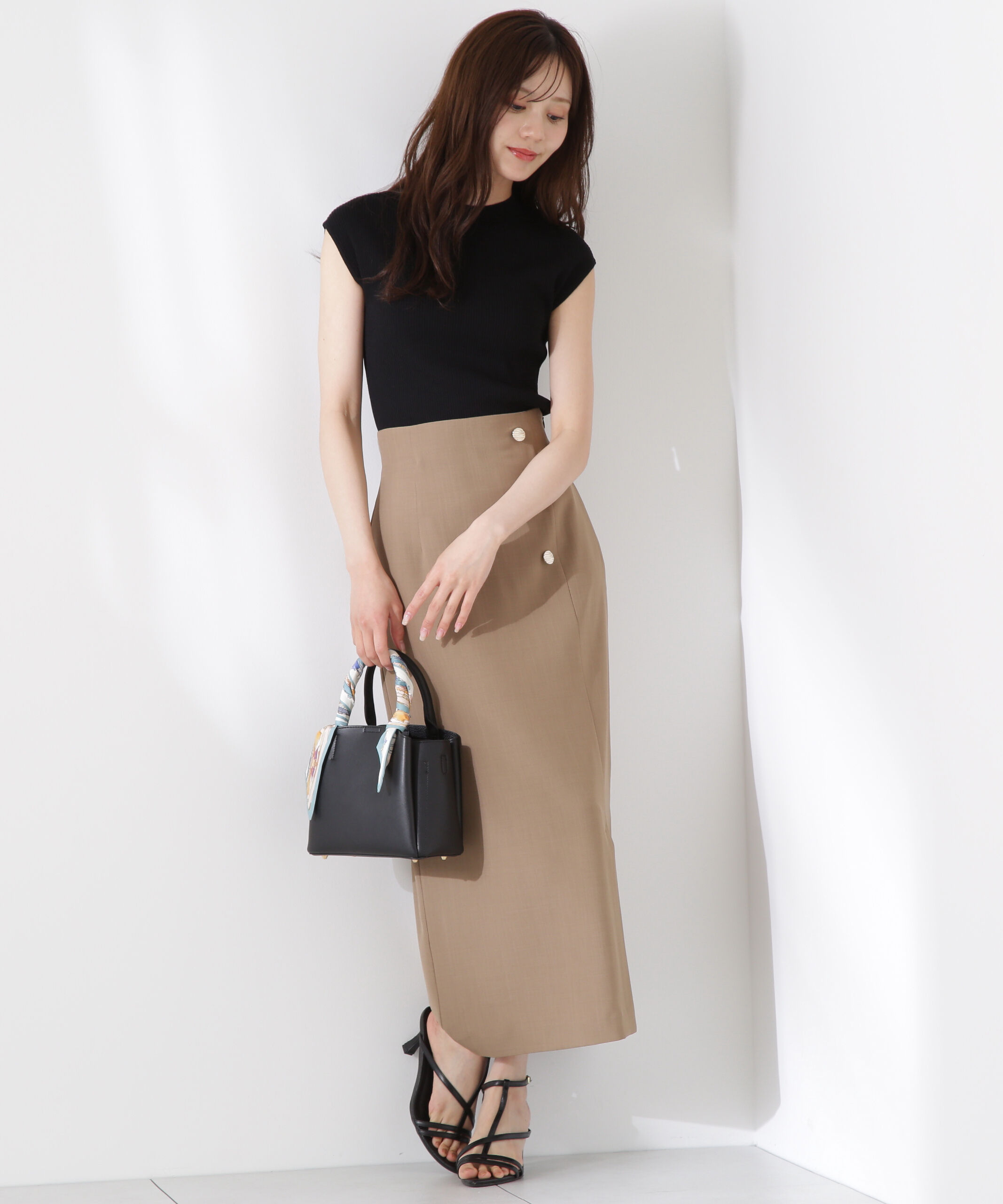 PROPORTION BODY DRESSING「ボトルネックリブニット」|ニット・セーター|