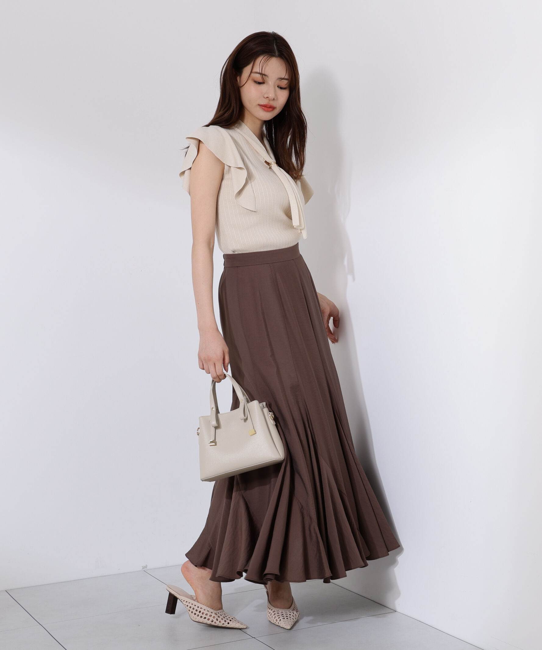 PROPORTION BODY DRESSING「2wayタイ付きニット」|ニット・セーター|