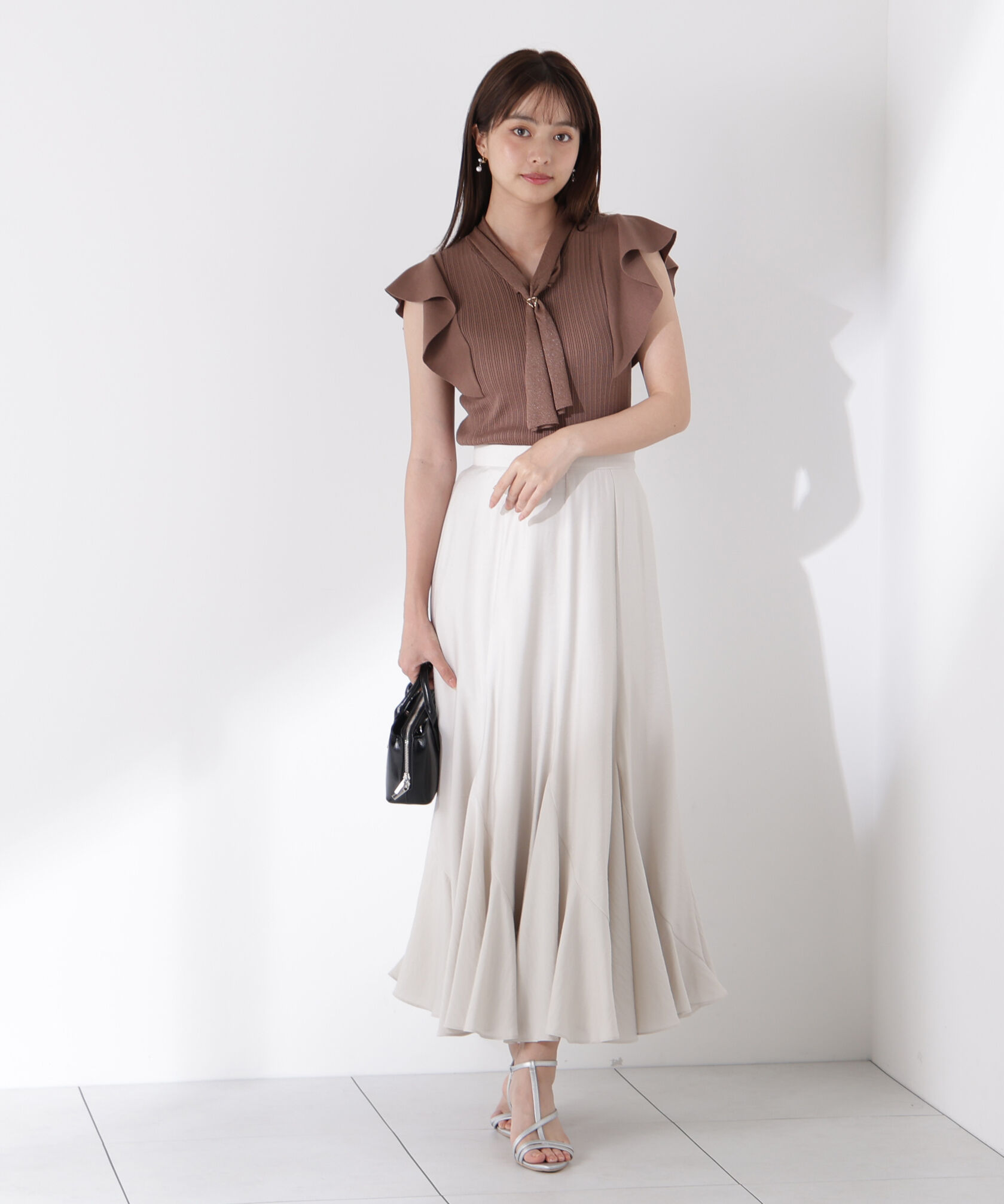 PROPORTION BODY DRESSING「2wayタイ付きニット」|ニット・セーター|