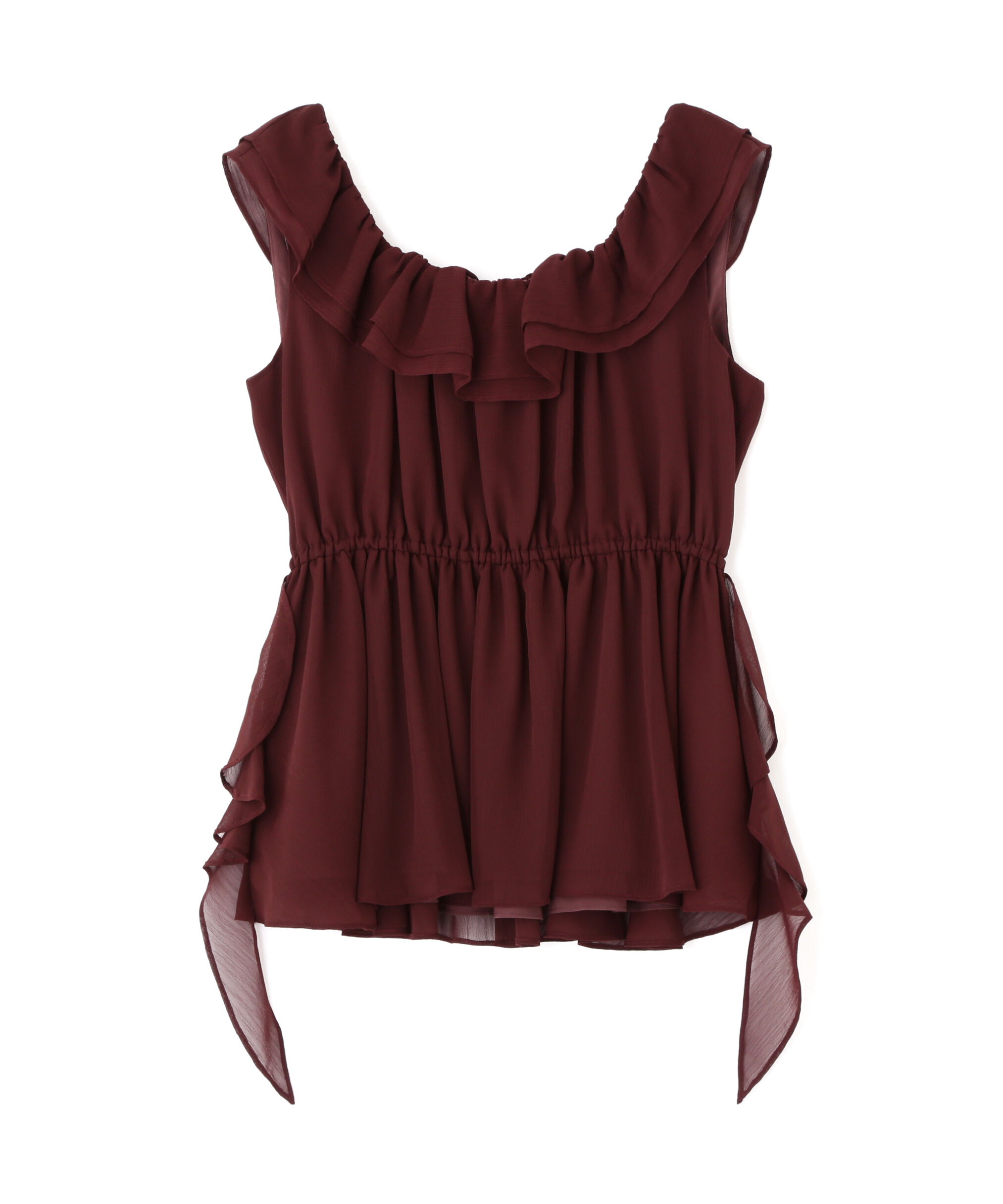 PROPORTION BODY DRESSING「＜ウォッシャブル＞フリルギャザーブラウス」|シャツ・ブラウス|