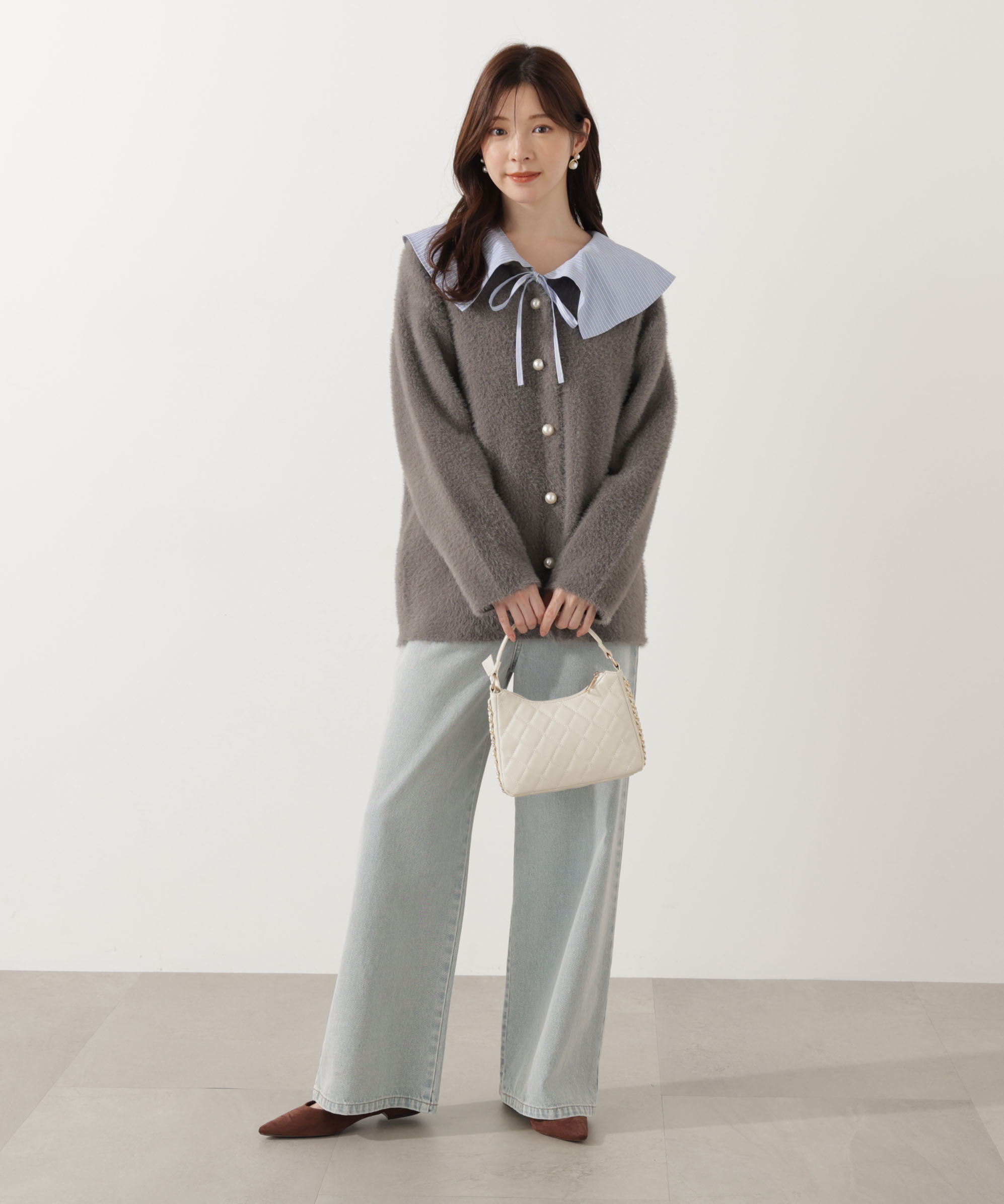 PROPORTION BODY DRESSING「ワイドデニムパンツ」|その他|