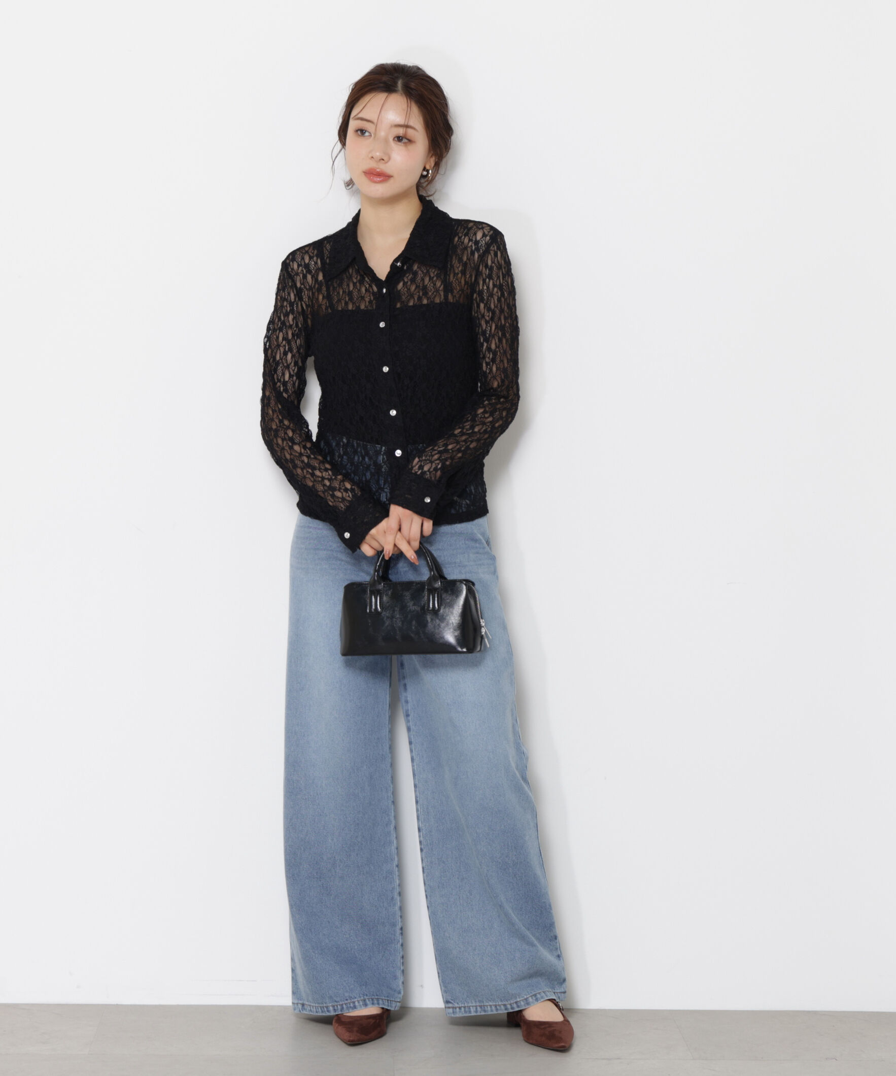 PROPORTION BODY DRESSING「ワイドデニムパンツ」|その他|