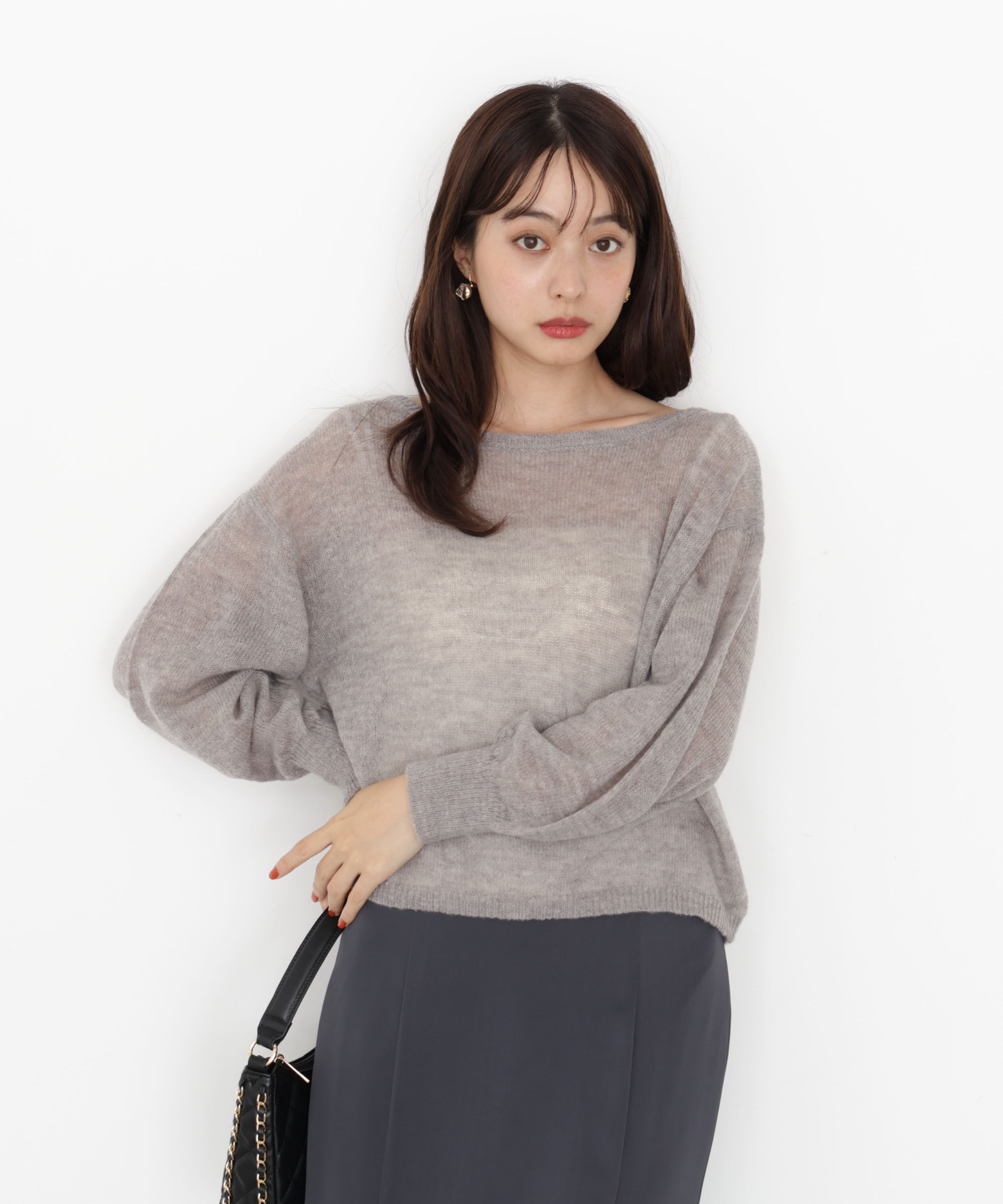 PROPORTION BODY DRESSING「前後2wayエアリーウールニット」|ニット・セーター|