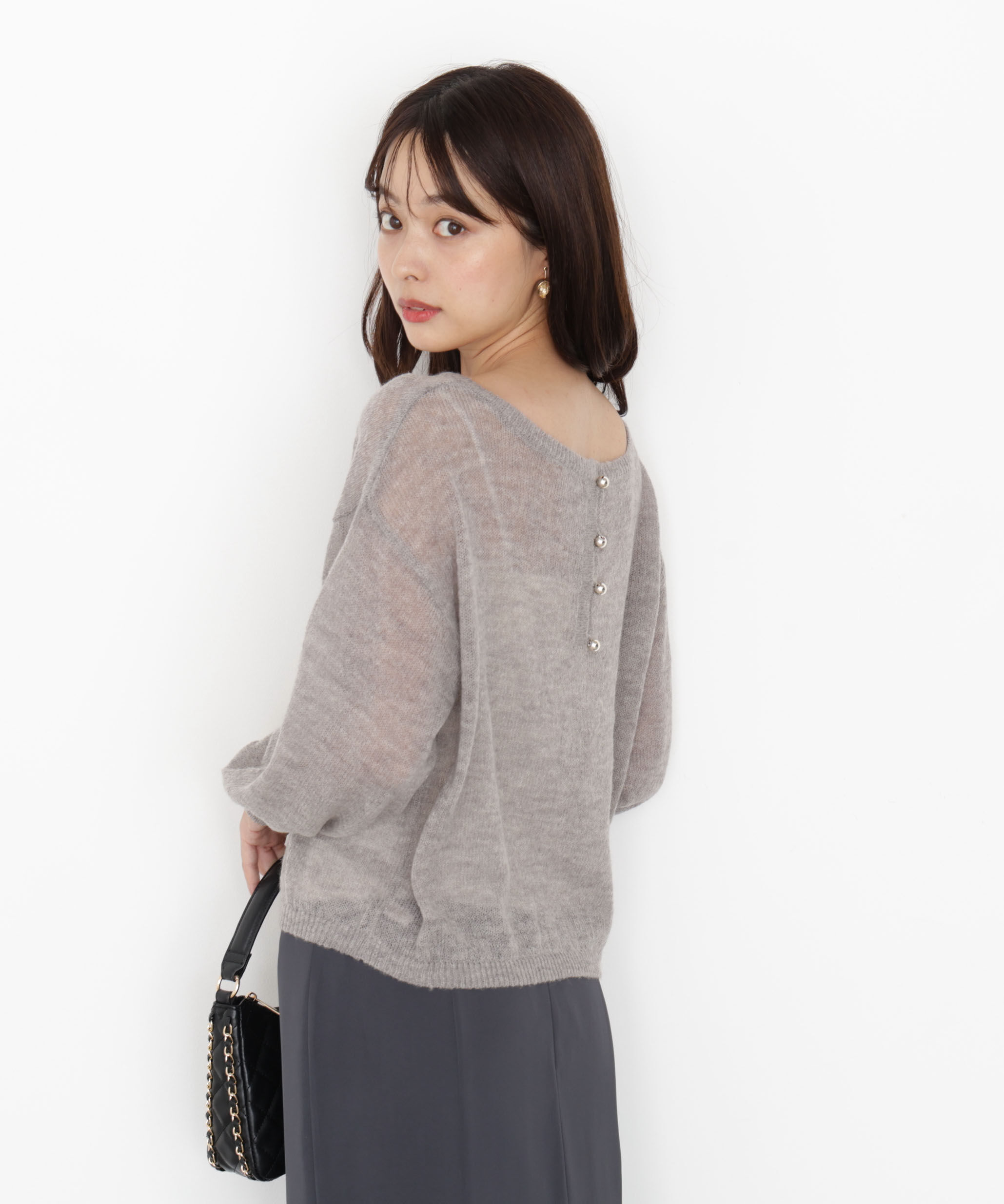 PROPORTION BODY DRESSING「前後2wayエアリーウールニット」|ニット・セーター|