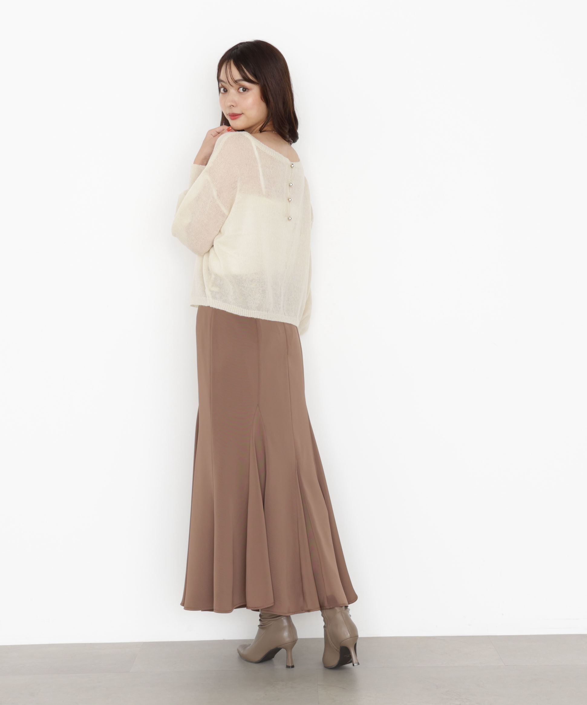 PROPORTION BODY DRESSING「前後2wayエアリーウールニット」|ニット・セーター|