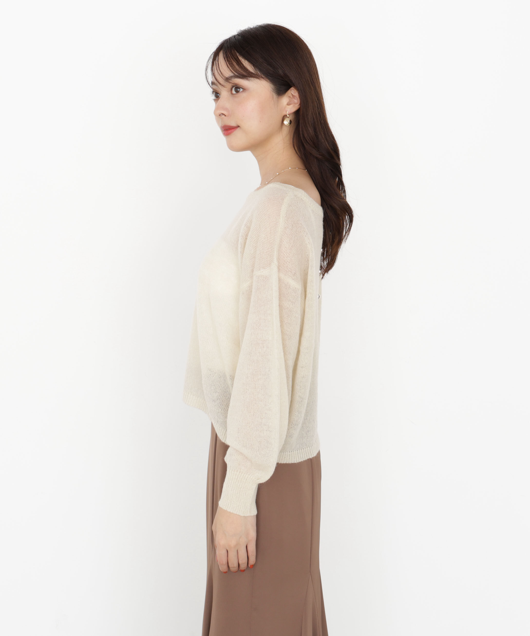 PROPORTION BODY DRESSING「前後2wayエアリーウールニット」|ニット・セーター|