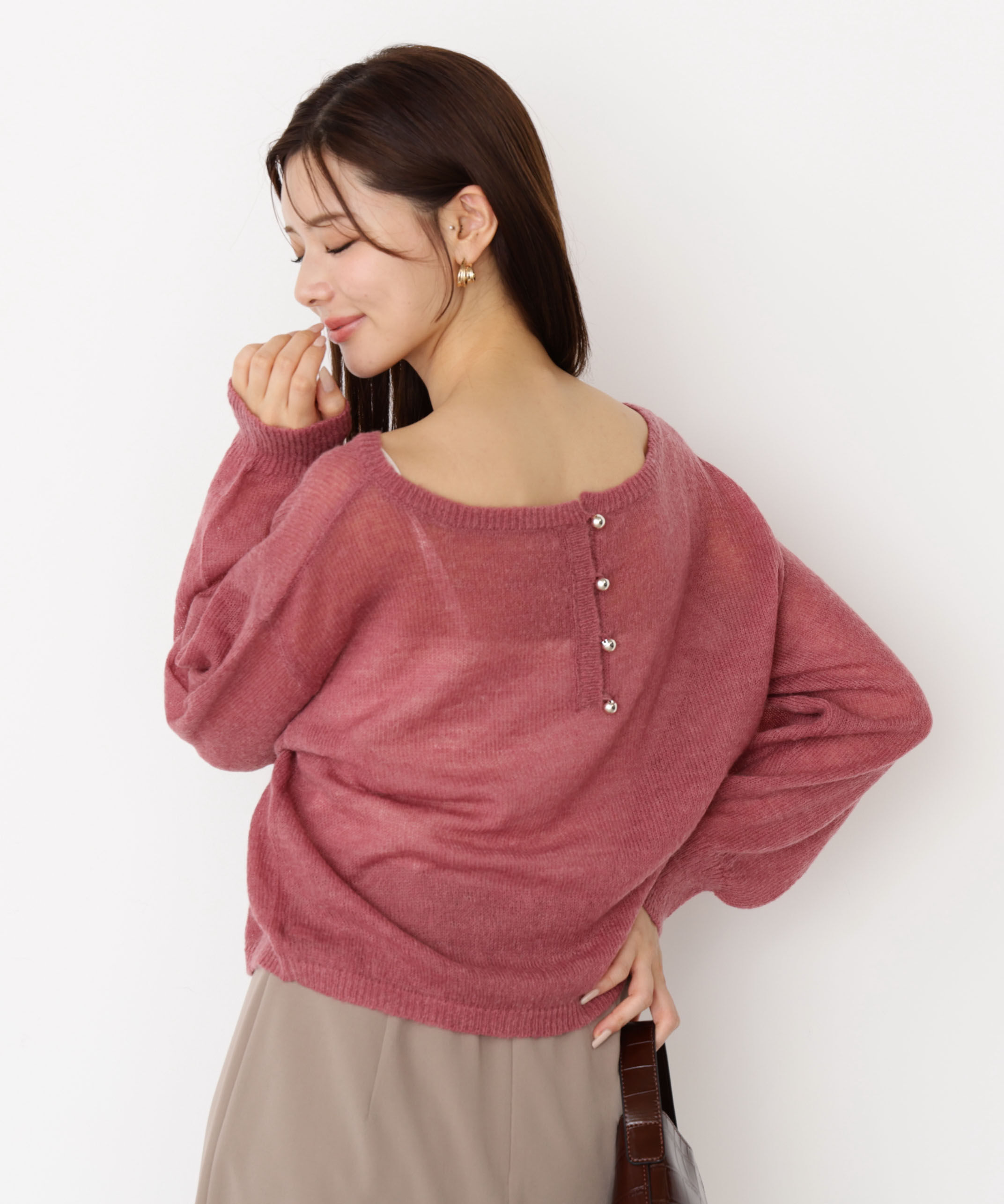 PROPORTION BODY DRESSING「前後2wayエアリーウールニット」|ニット・セーター|