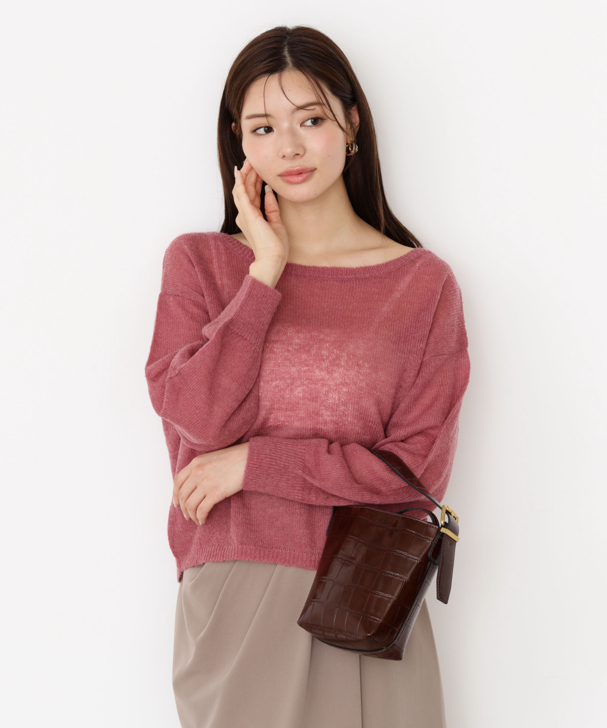 PROPORTION BODY DRESSING「前後2wayエアリーウールニット」|ニット・セーター|