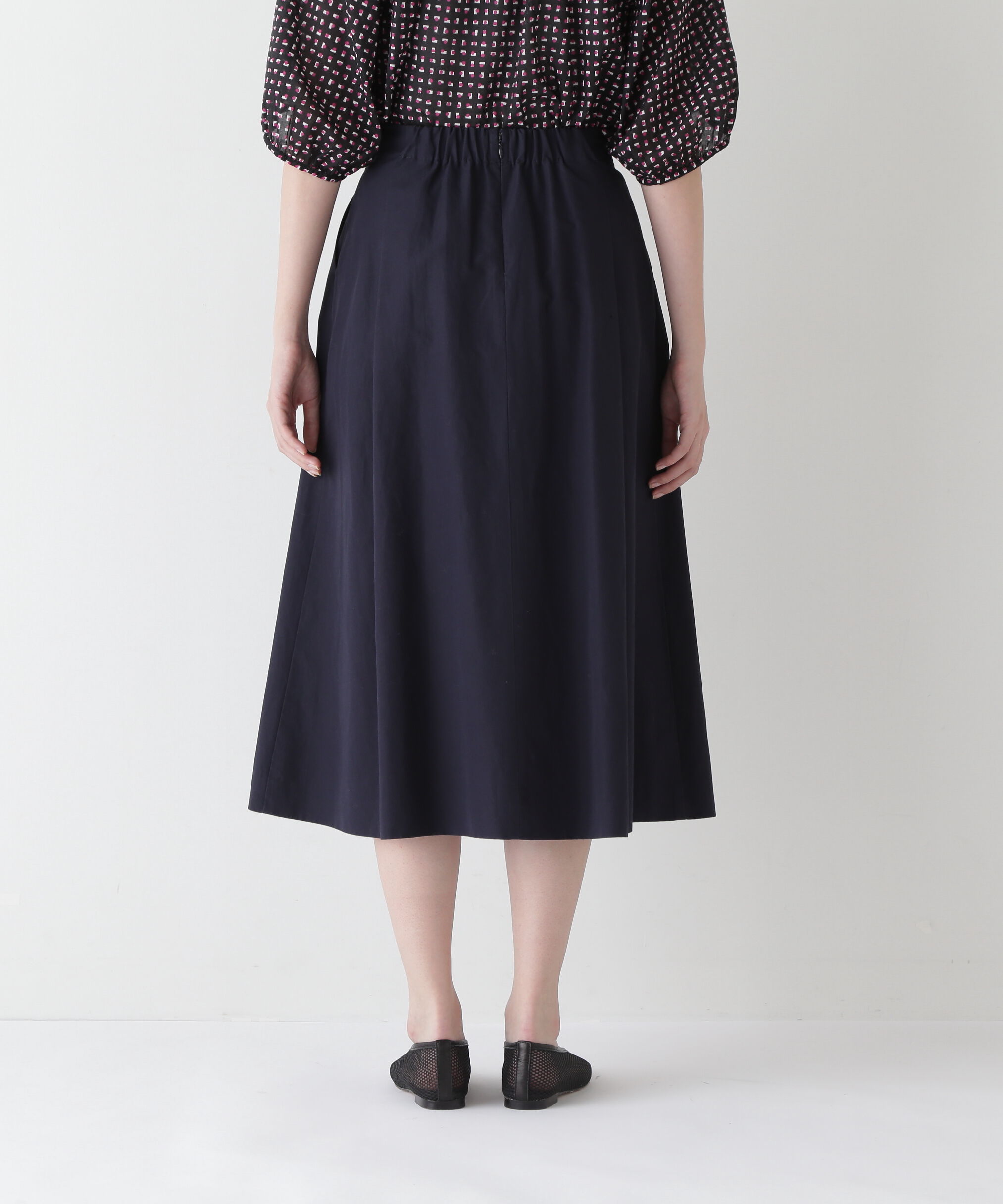  「◆Ｃ／Ｌウェザーアシンメトリータックスカート」|スカート|