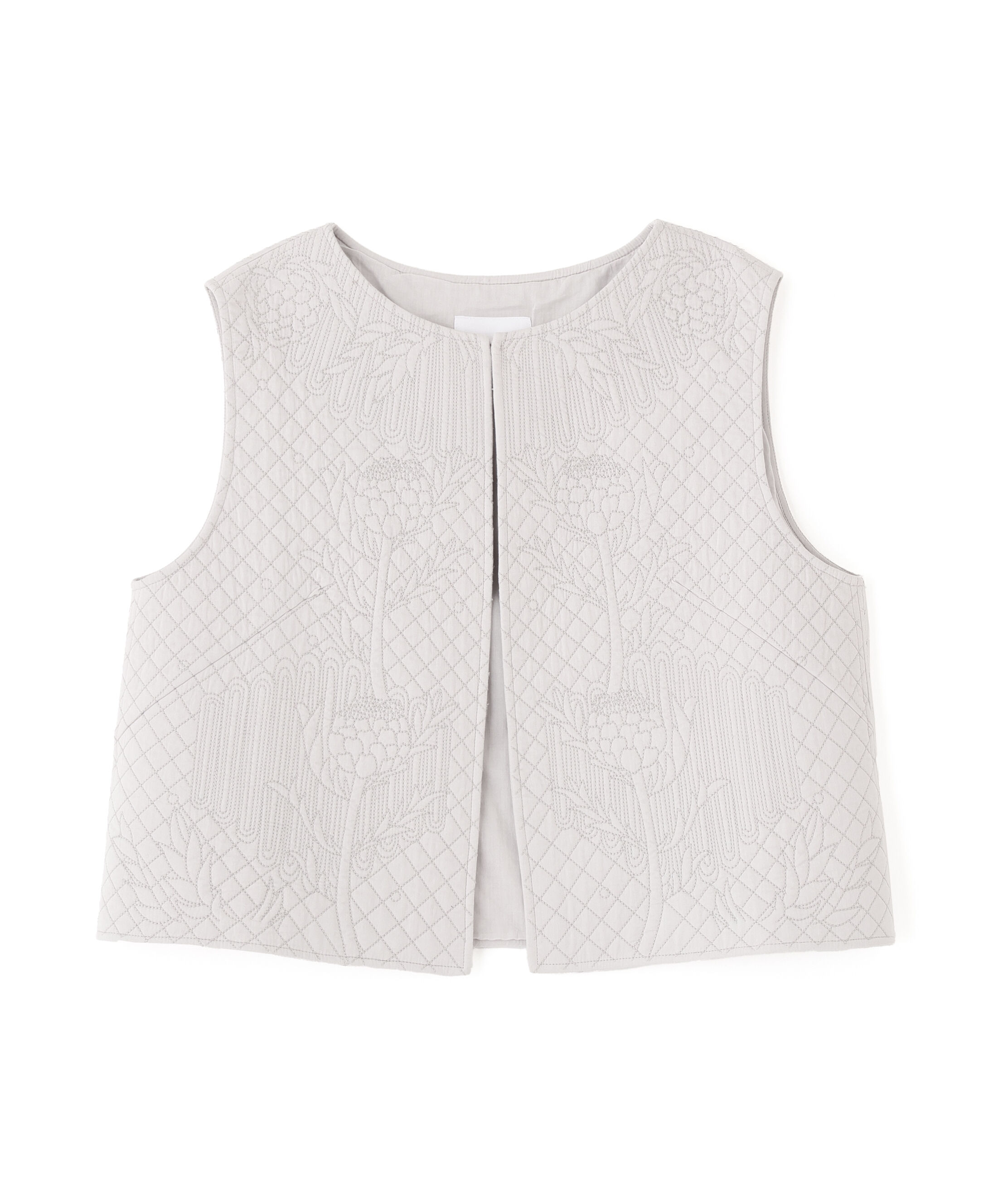  「◆インドコットンボイルキルティングジレ」|シャツ・ブラウス|