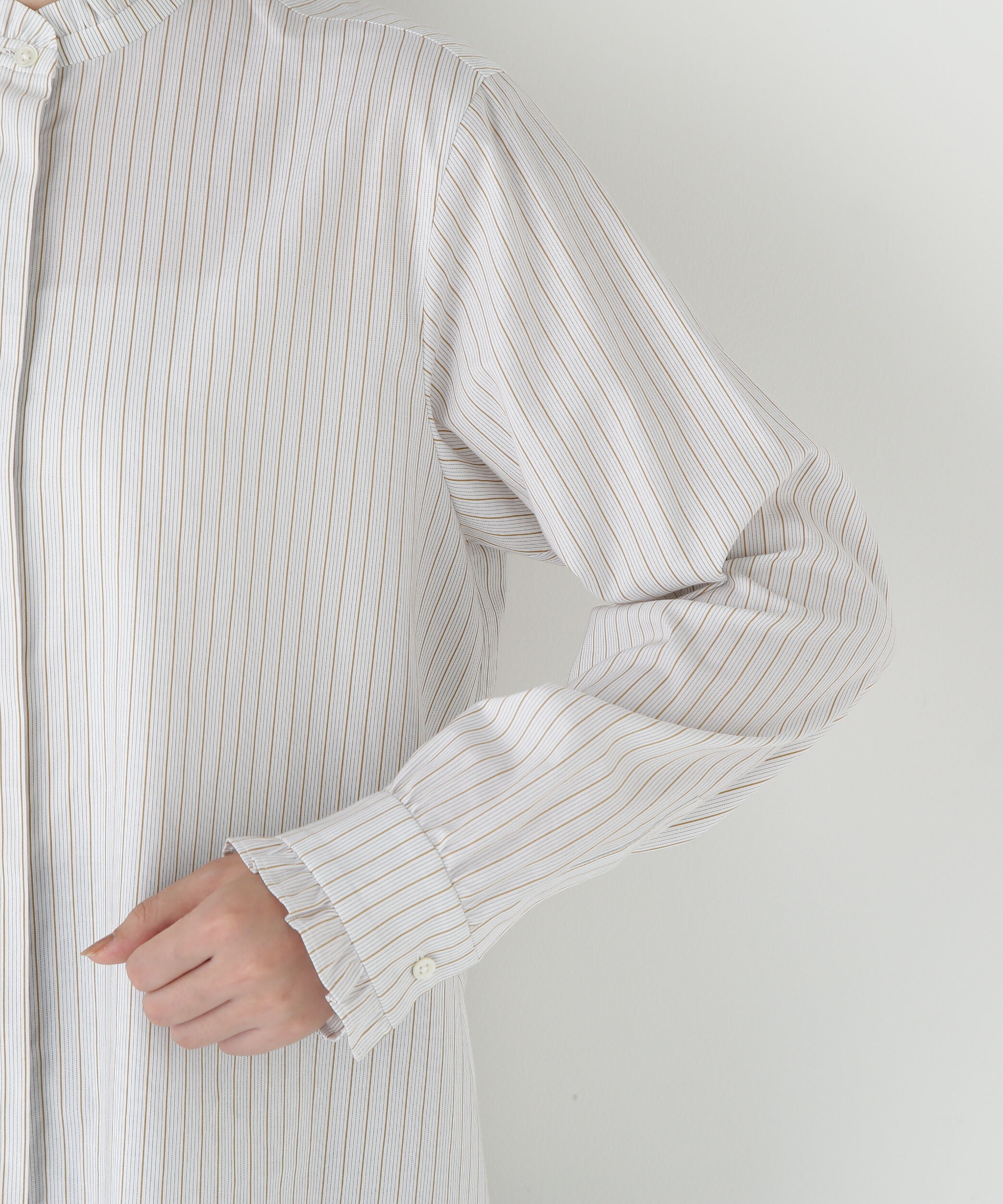  「◆スタンドフリルブラウス」|シャツ・ブラウス|