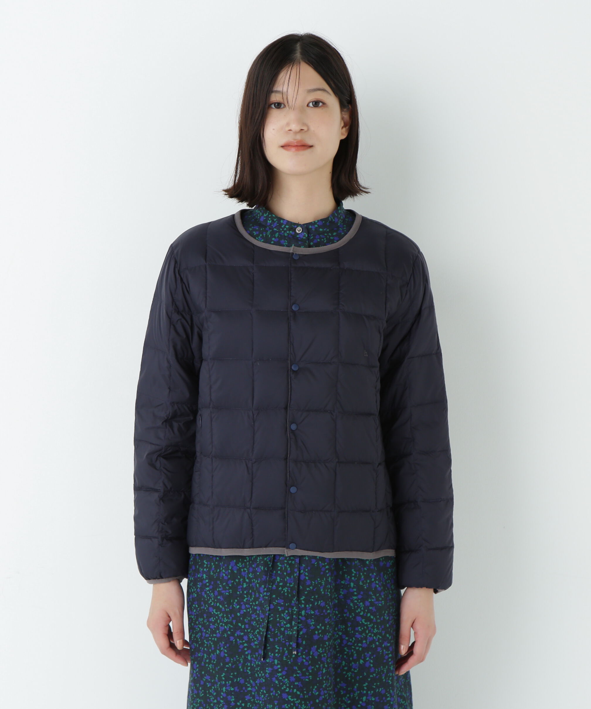  「◆≪ＴＡＩＯＮコラボ≫リバーシブルクルーネックダウンブルゾン」|ブルゾン・スタジャン|